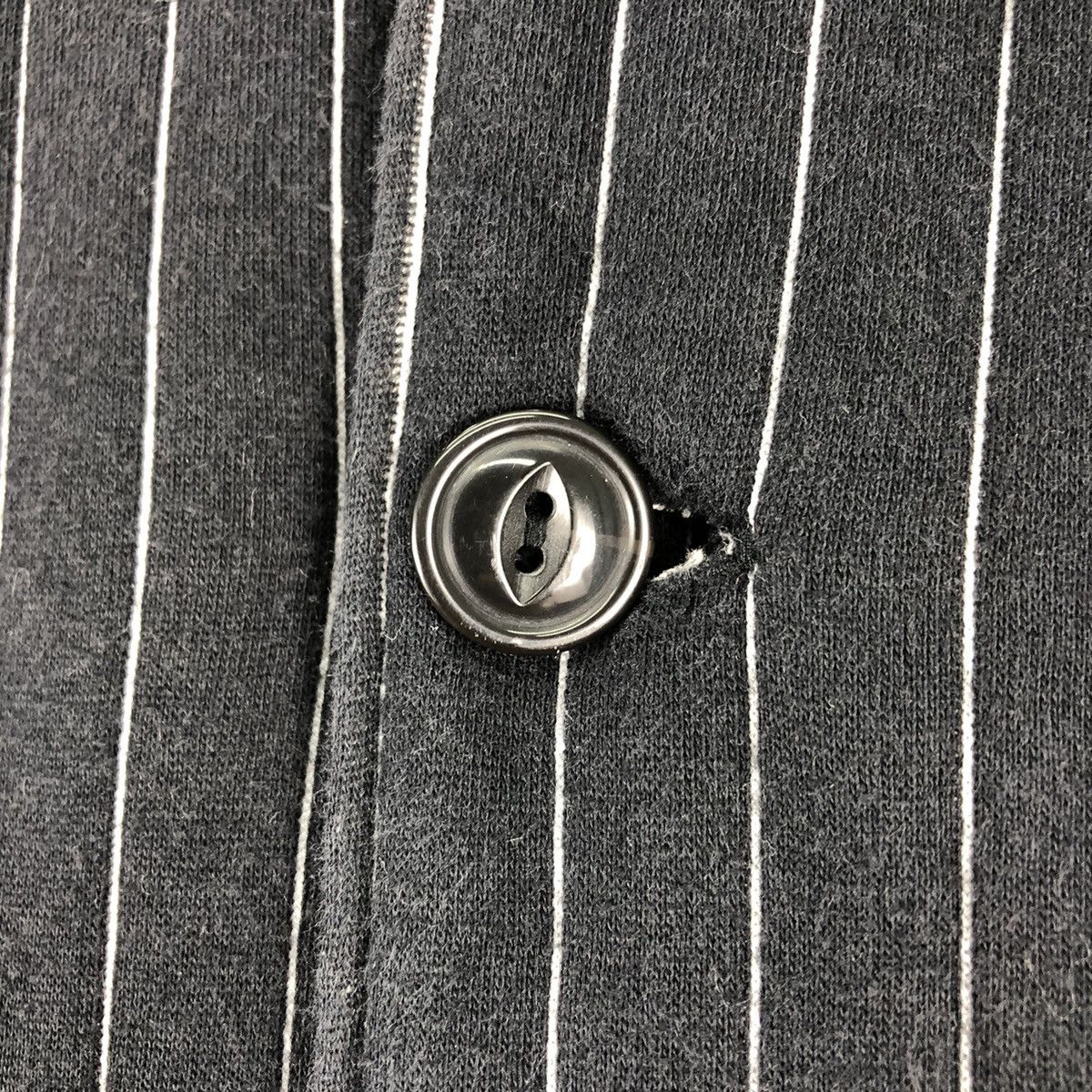 Takeo Kikuchi Vintage Takeo Kikuchi Striped Shawl Collar Jacket Size US M / EU 48-50 / 2 - 8 Thumbnail