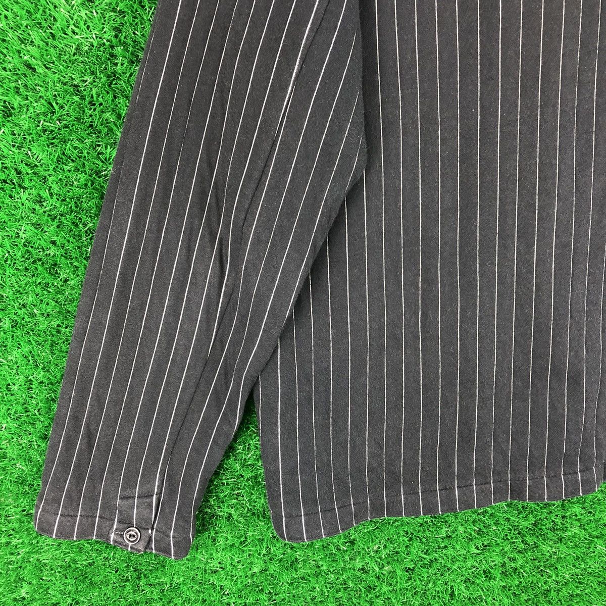 Takeo Kikuchi Vintage Takeo Kikuchi Striped Shawl Collar Jacket Size US M / EU 48-50 / 2 - 6 Thumbnail