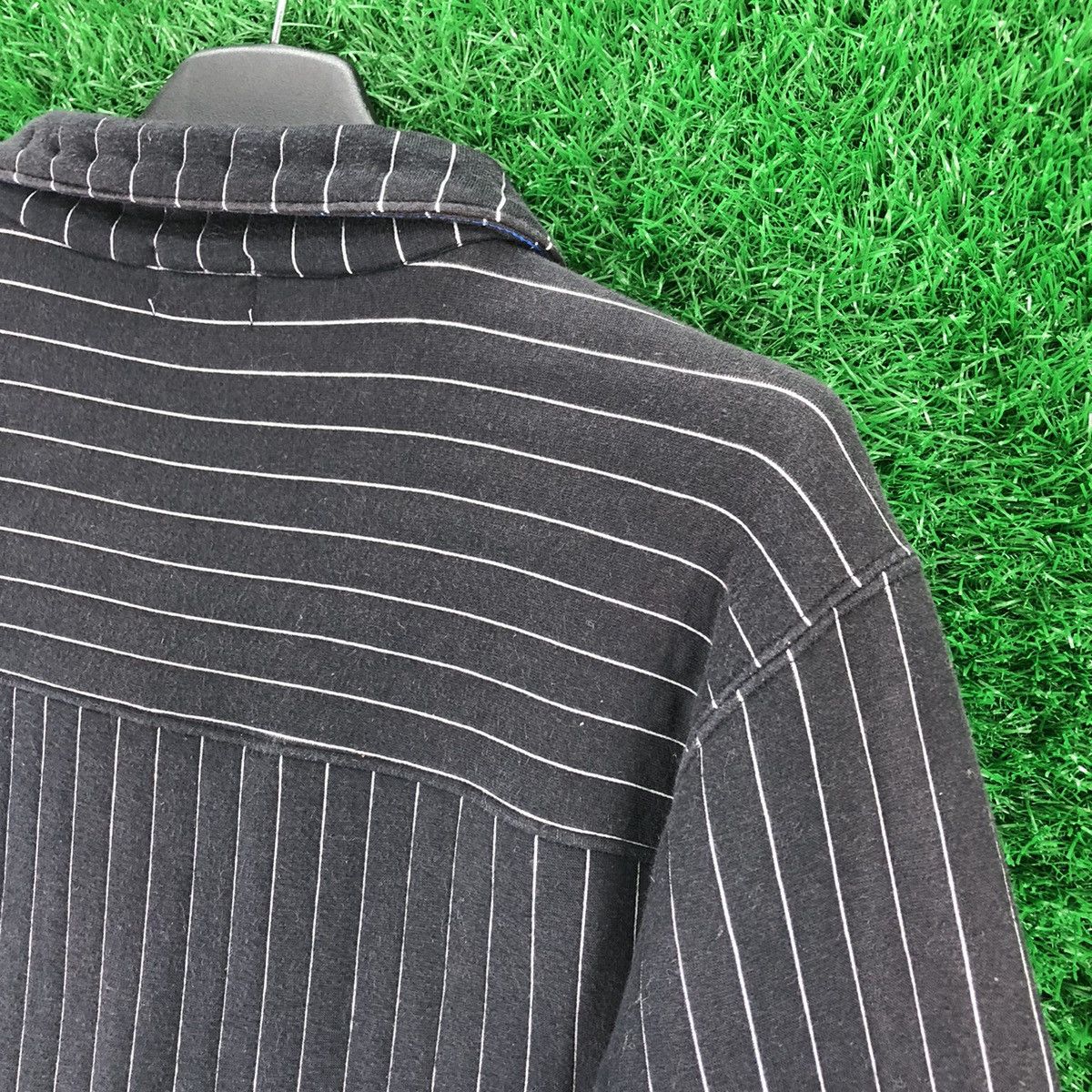 Takeo Kikuchi Vintage Takeo Kikuchi Striped Shawl Collar Jacket Size US M / EU 48-50 / 2 - 5 Thumbnail