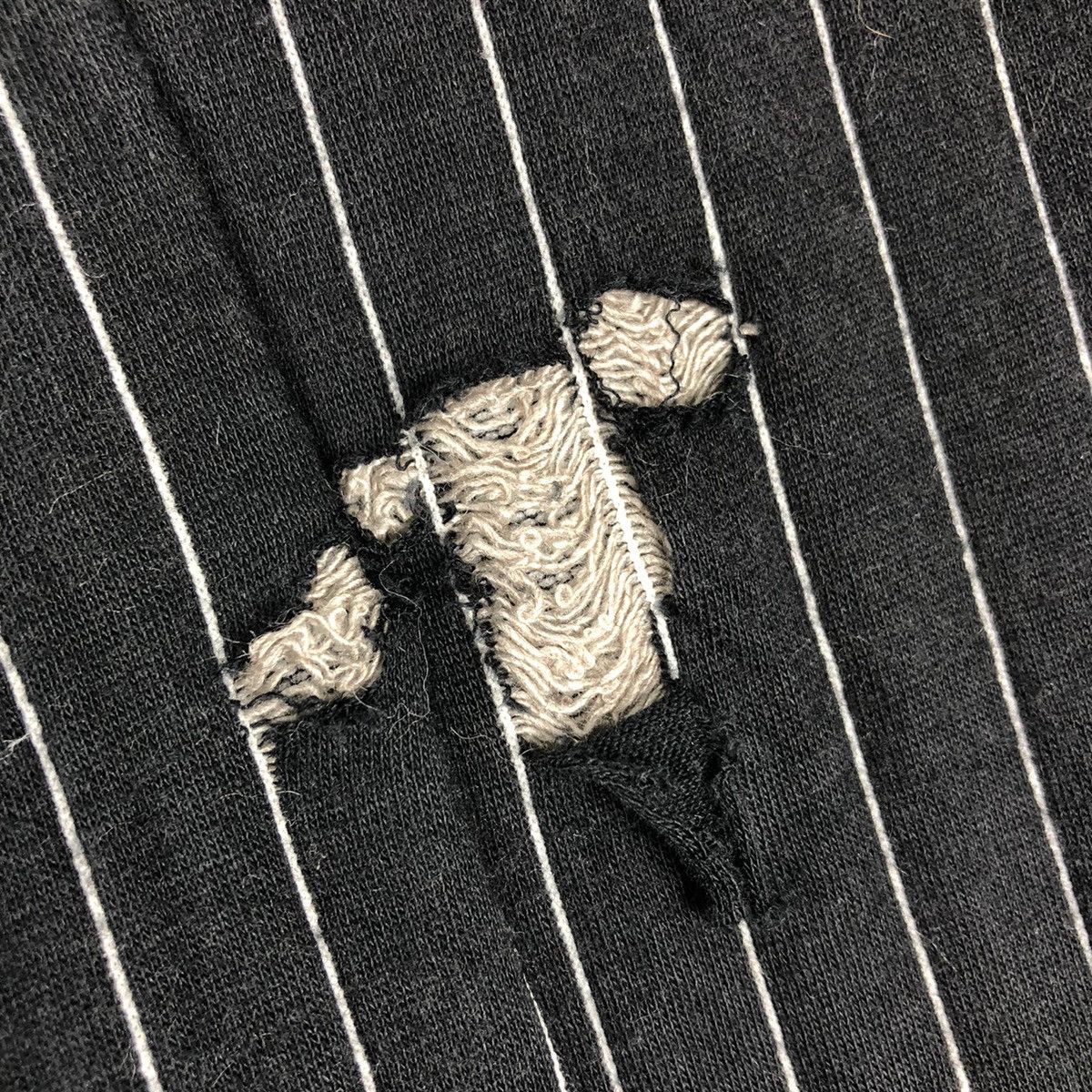 Takeo Kikuchi Vintage Takeo Kikuchi Striped Shawl Collar Jacket Size US M / EU 48-50 / 2 - 11 Thumbnail