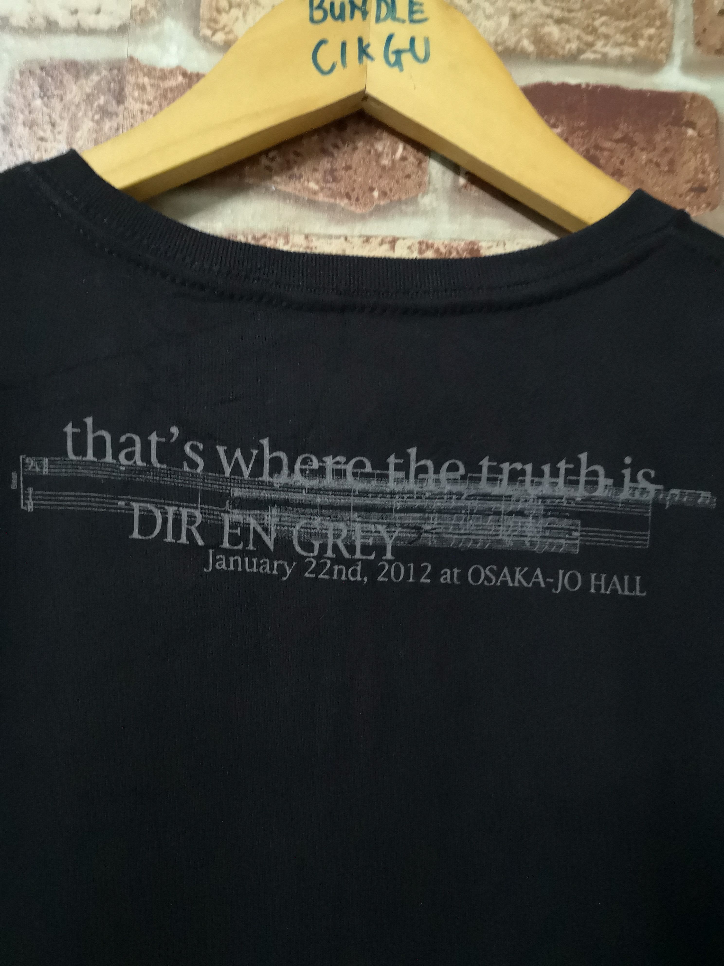 Band Tees Dil En Grey "That is where the truth is DEG" Tee Album Size US S / EU 44-46 / 1 - 4 Thumbnail