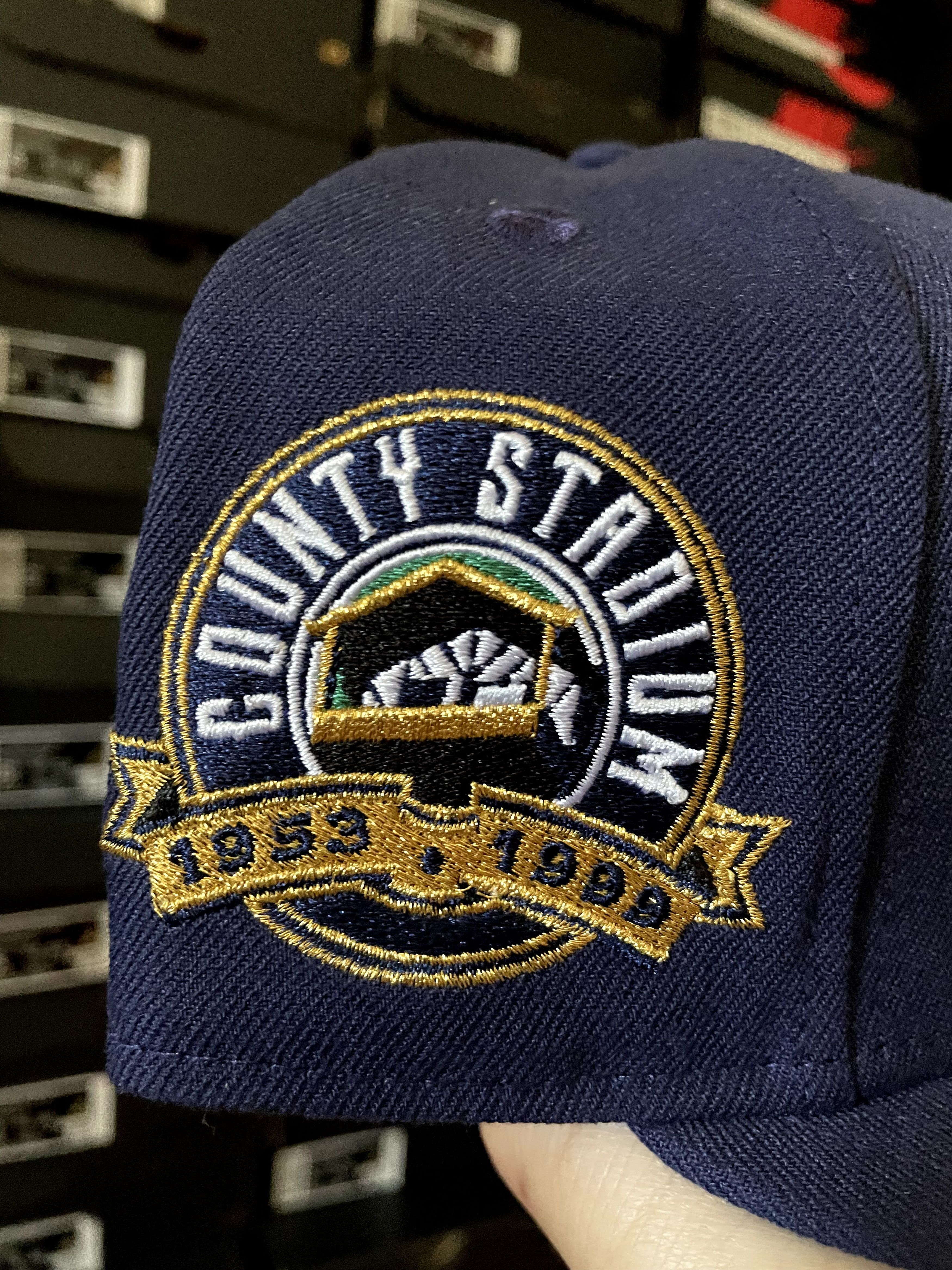 Hat Club × MLB × New Era Hatclub Exclusive Variety Milwaukee Brewers 7 3/8 Grey Gold Size ONE SIZE - 4 Thumbnail