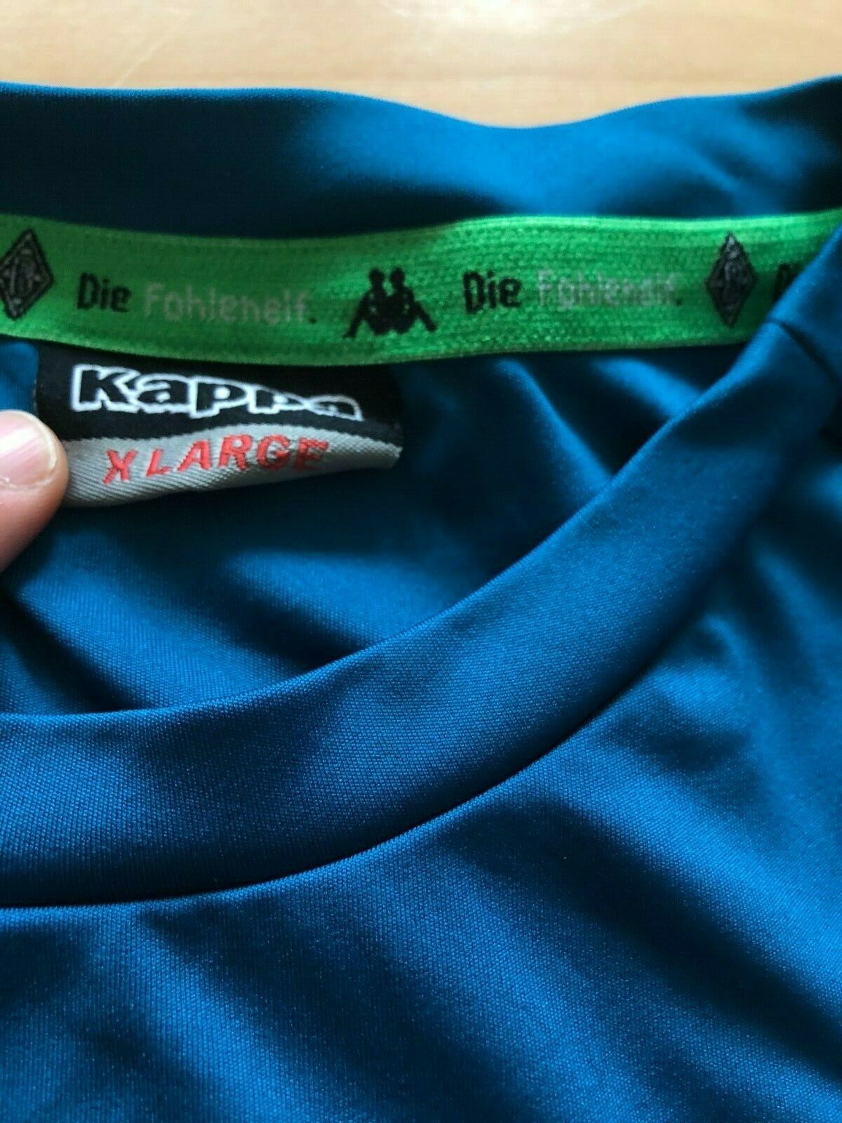 Kappa Borussia Mönchengladbach Goalkeeper football shirt Tee Y2K Size US XL / EU 56 / 4 - 8 Thumbnail
