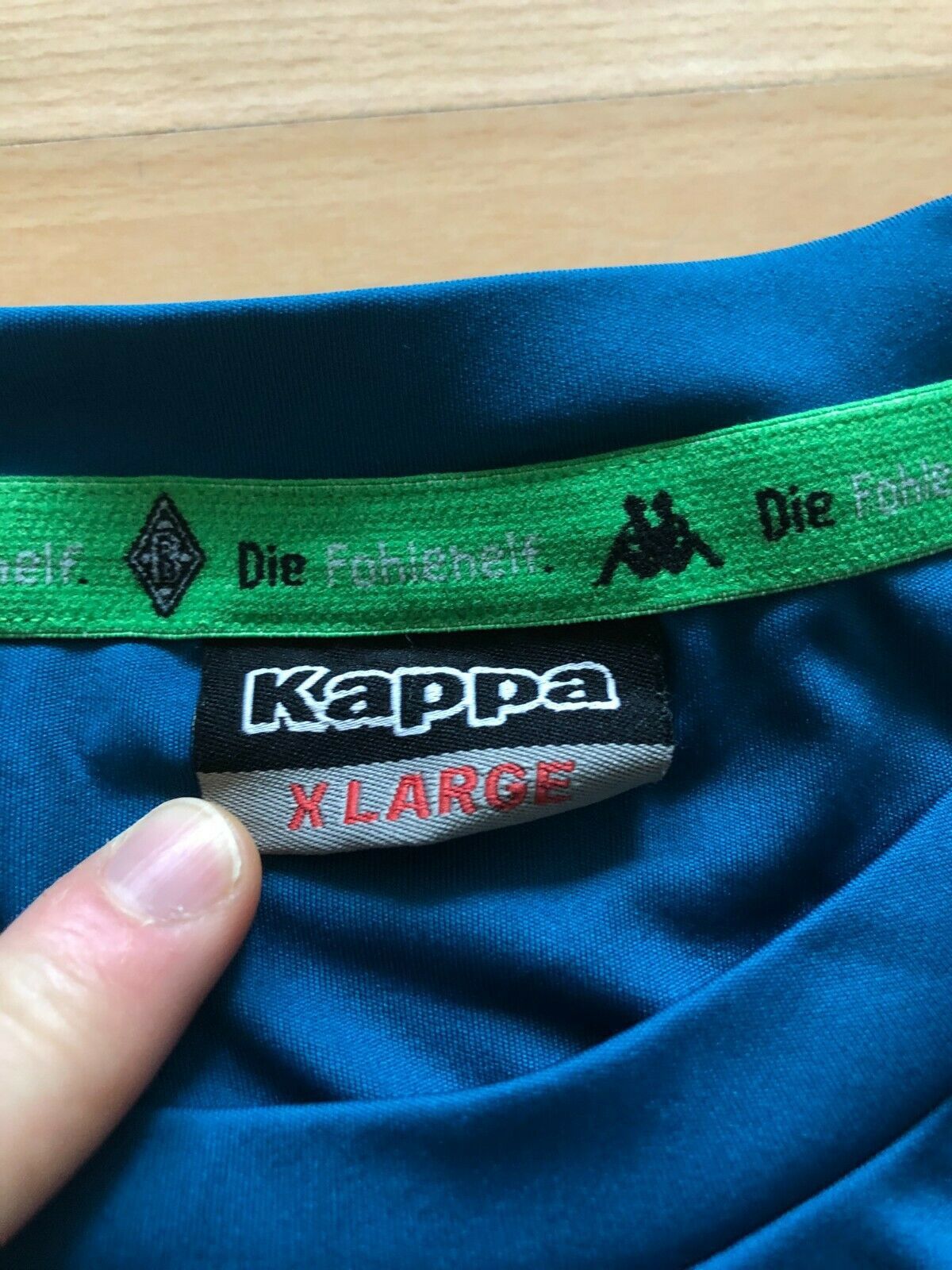 Kappa Borussia Mönchengladbach Goalkeeper football shirt Tee Y2K Size US XL / EU 56 / 4 - 10 Thumbnail