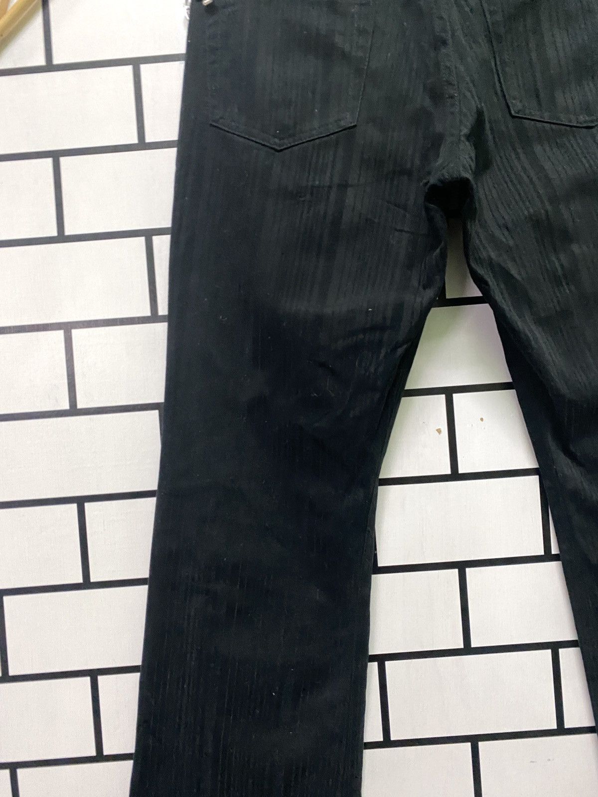 Japanese Brand × Vintage Japan Flared SEMANTIC DESIGN Pinstriped Pant Size US 27 - 10 Thumbnail