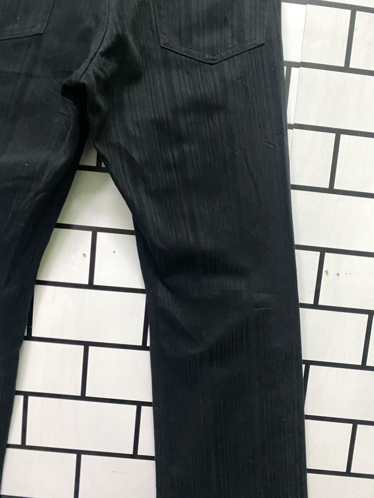 Japanese Brand × Vintage Japan Flared SEMANTIC DESIGN Pinstriped Pant Size US 27 - 12 Thumbnail