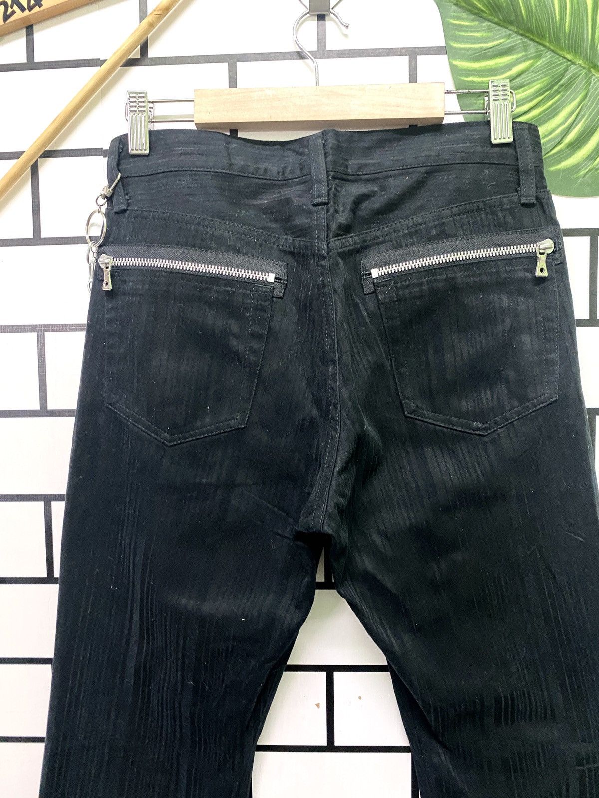 Japanese Brand × Vintage Japan Flared SEMANTIC DESIGN Pinstriped Pant Size US 27 - 14 Thumbnail