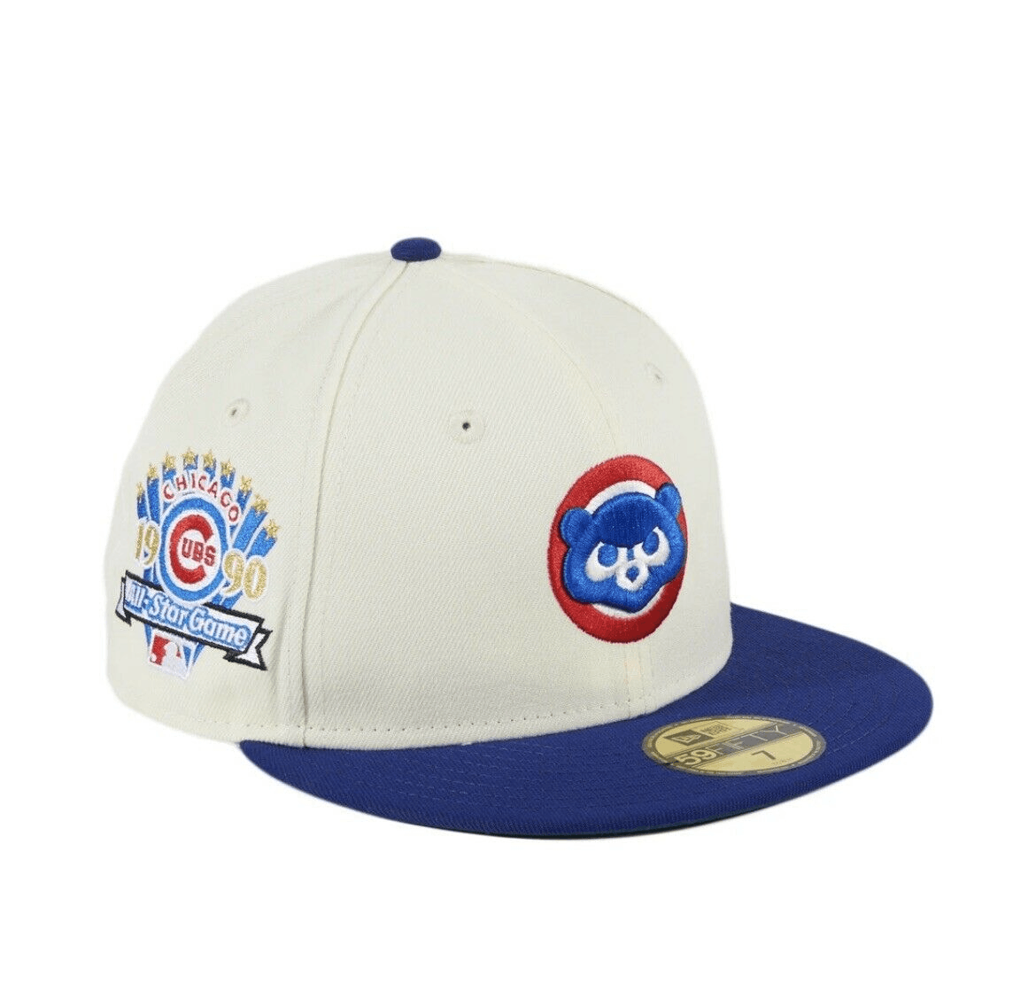 Hat Club × MLB × New Era 7 5/8 Hatclub Two 2 Tone Chicago Cubs White Blue Green 1990 Size ONE SIZE - 9 Thumbnail