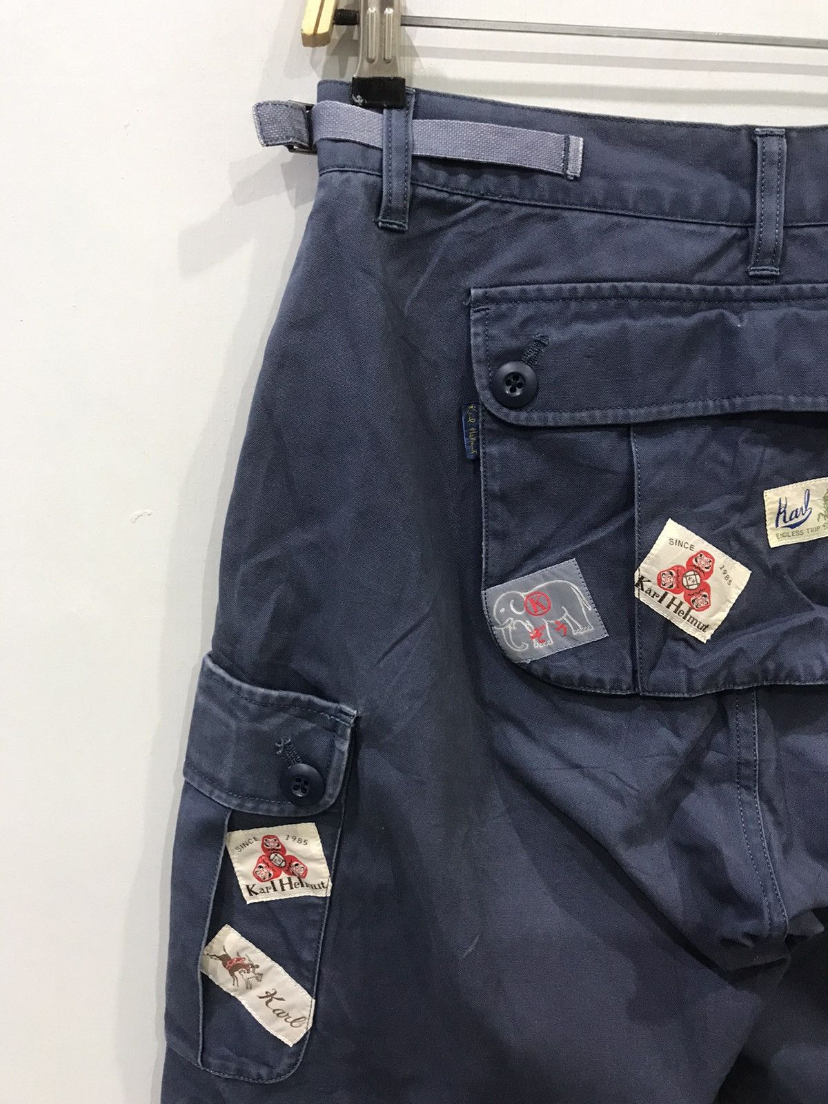 Designer × Karl Helmut 💥DESIGNER💥KARL HELMUT Japanese Designer MultiPatches Pant Size US 28 / EU 44 - 13 Thumbnail