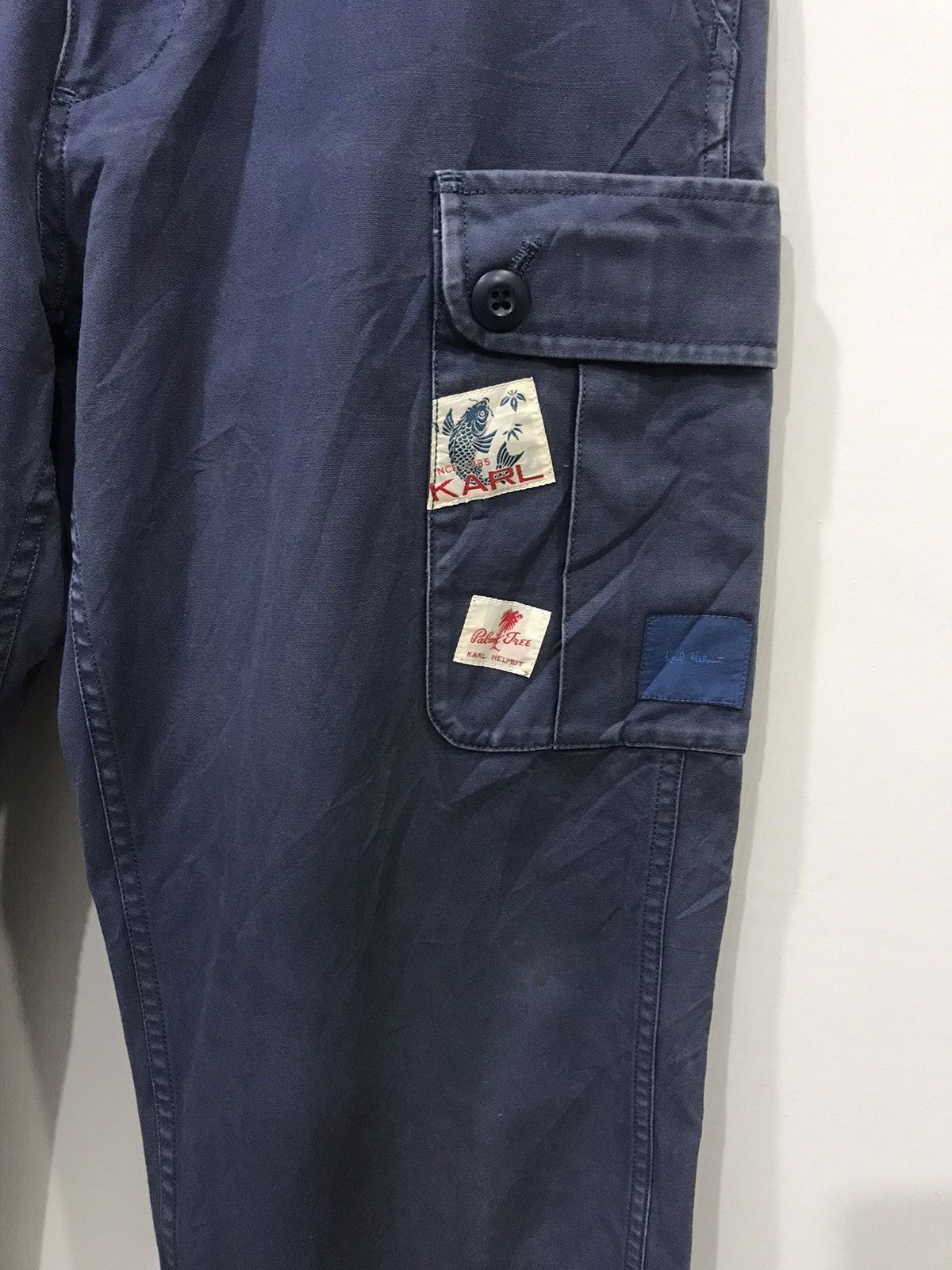 Designer × Karl Helmut 💥DESIGNER💥KARL HELMUT Japanese Designer MultiPatches Pant Size US 28 / EU 44 - 7 Thumbnail