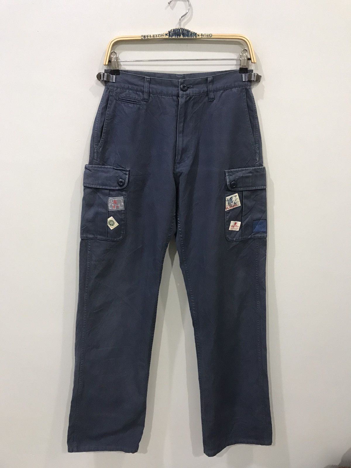Designer × Karl Helmut 💥DESIGNER💥KARL HELMUT Japanese Designer MultiPatches Pant Size US 28 / EU 44 - 4 Thumbnail