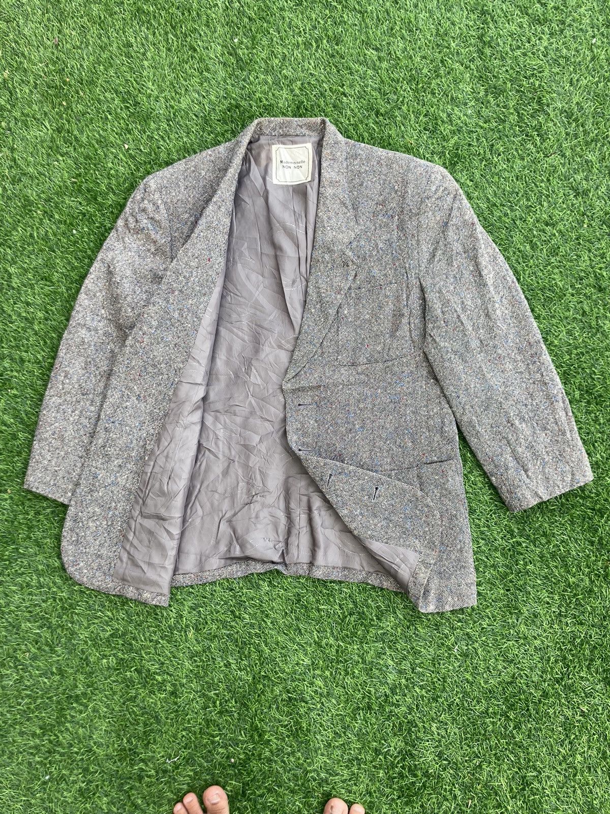 Mademoiselle Non Non MADEMOISELLE NON NON WOOL BLAZER JACKET Size US M / EU 48-50 / 2 - 2 Thumbnail