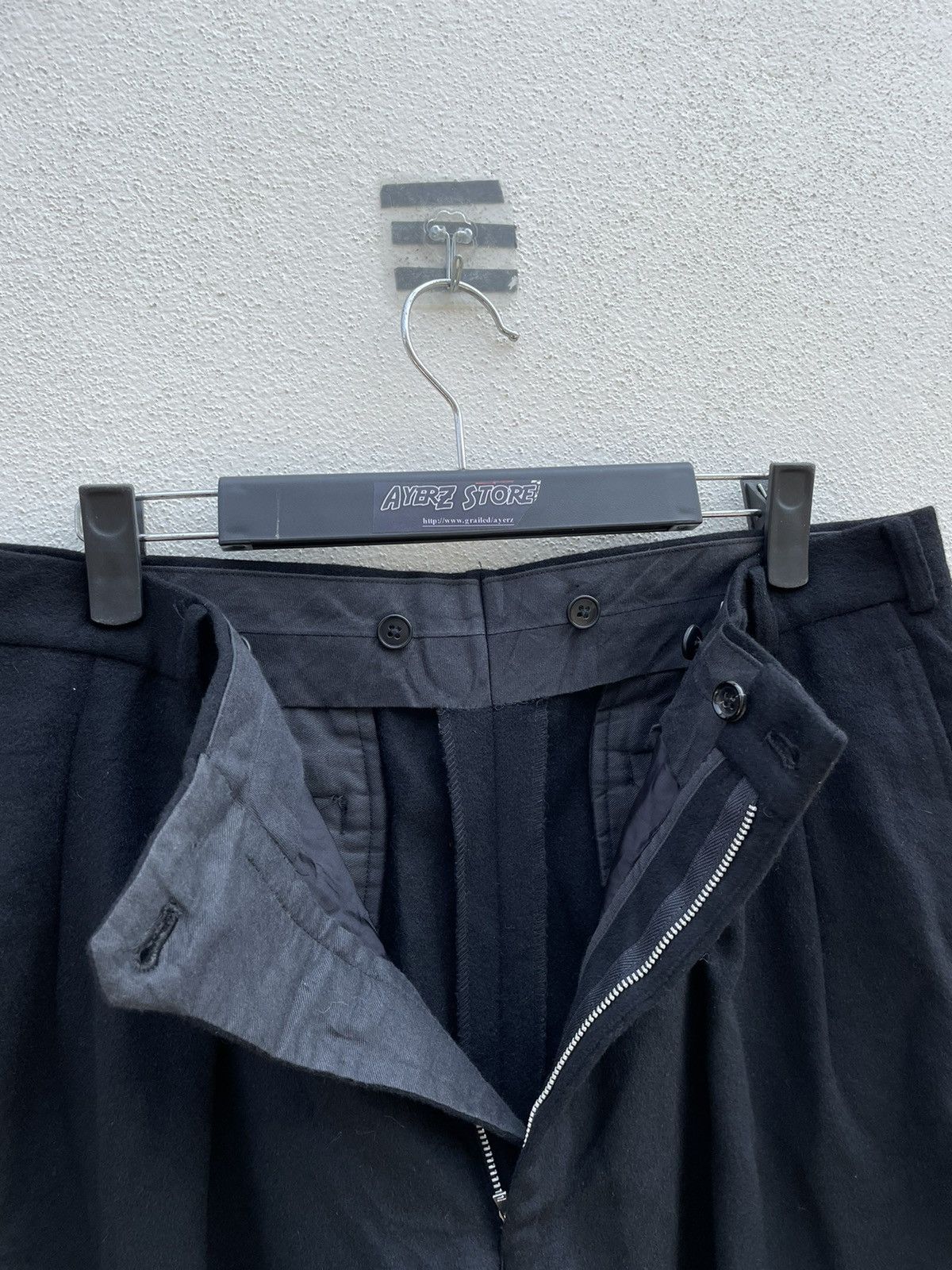 Designer × Japanese Brand Papas Island Baggy Wool Trouser Pants Made In Japan Size US 34 / EU 50 - 7 Thumbnail