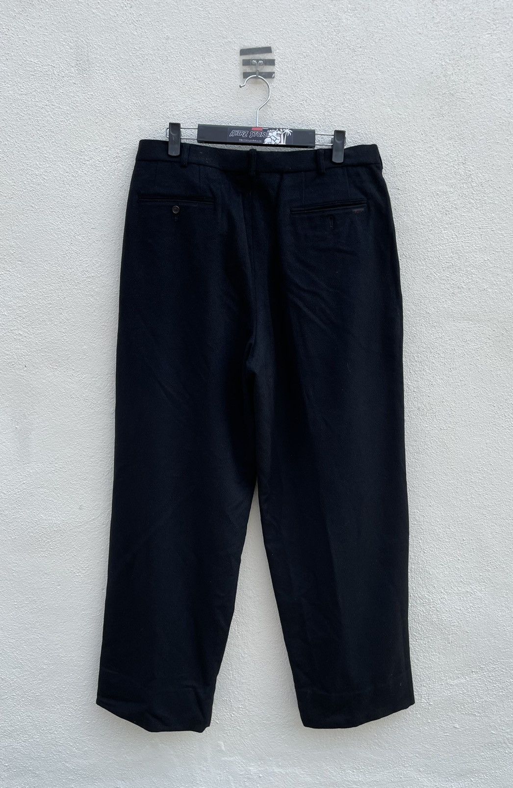 Designer × Japanese Brand Papas Island Baggy Wool Trouser Pants Made In Japan Size US 34 / EU 50 - 8 Thumbnail