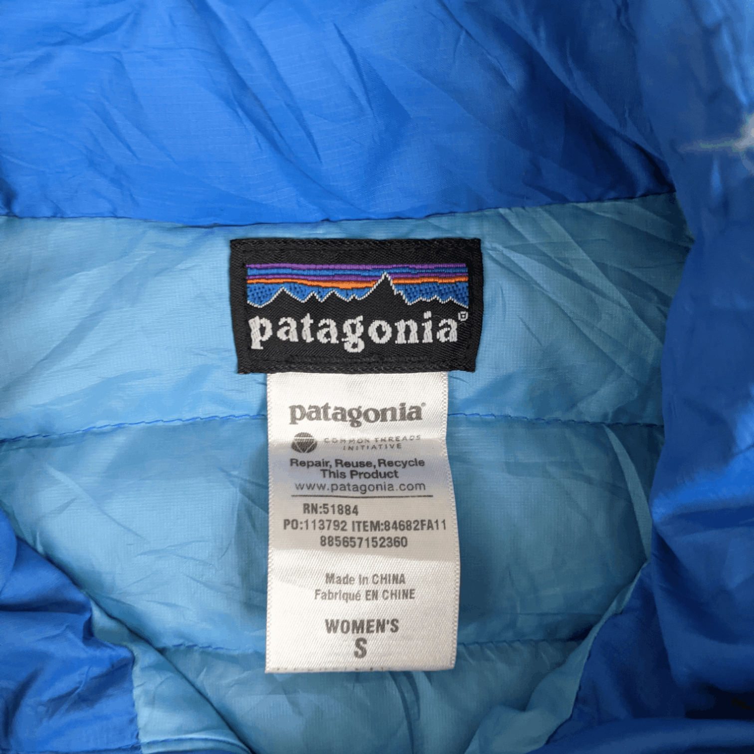 Patagonia PATAGONIA Hiking Mountain Puffer Goose Down Jacket Size S / US 4 / IT 40 - 9 Thumbnail