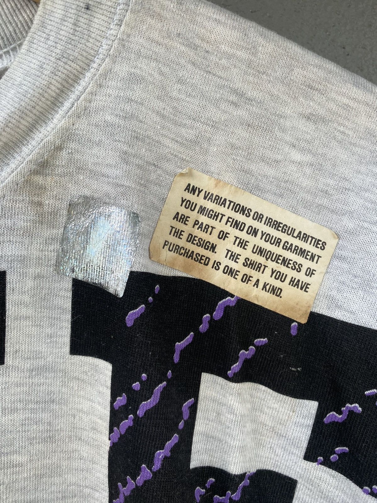 NBA × Vintage Rare Vintage 90’s Lakers Fullprint Printed Tee Size US L / EU 52-54 / 3 - 8 Thumbnail