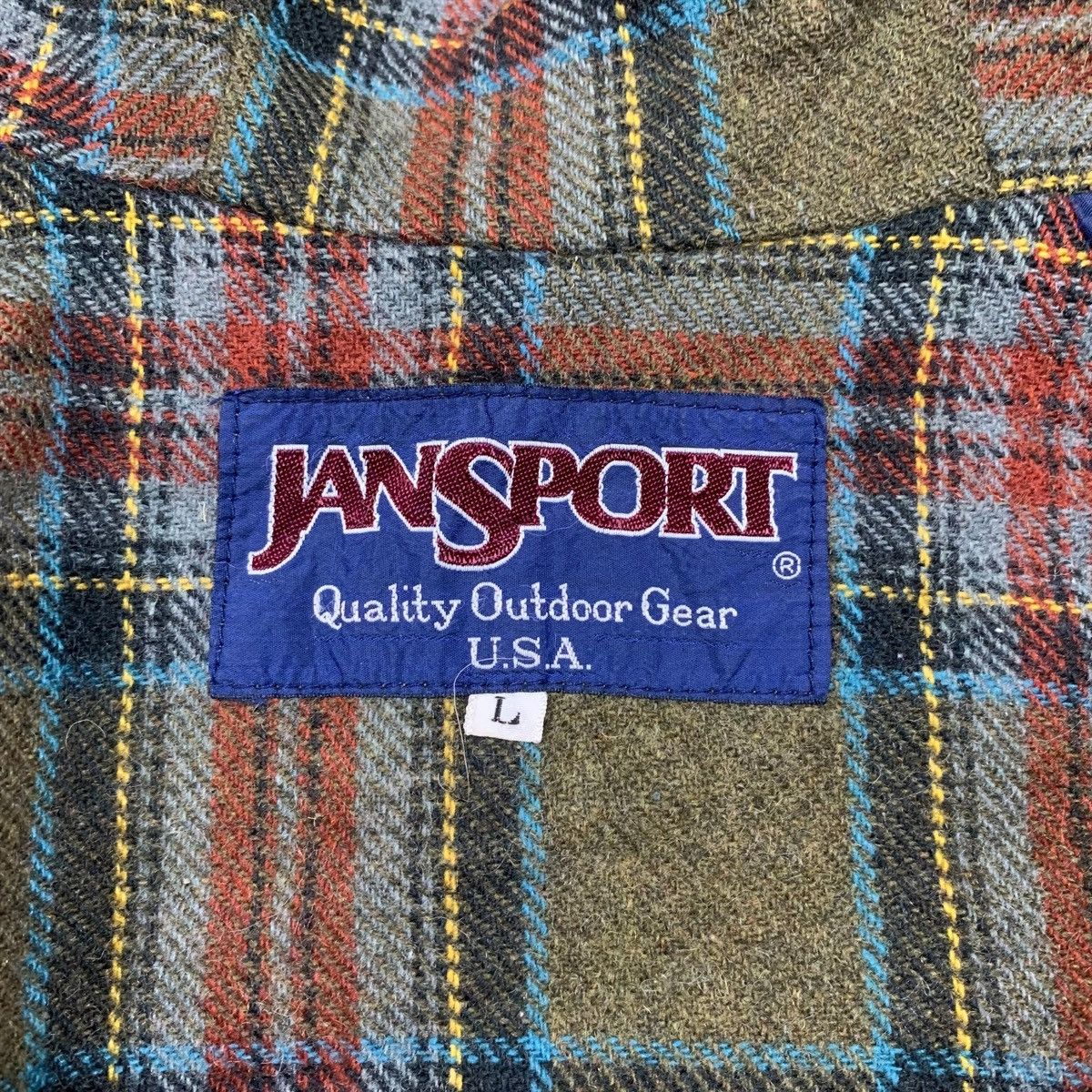 Jansport × Vintage JANSPORT Usa Outdoor Sportswear Double Pocket Hoodie Jacket Size US L / EU 52-54 / 3 - 6 Thumbnail