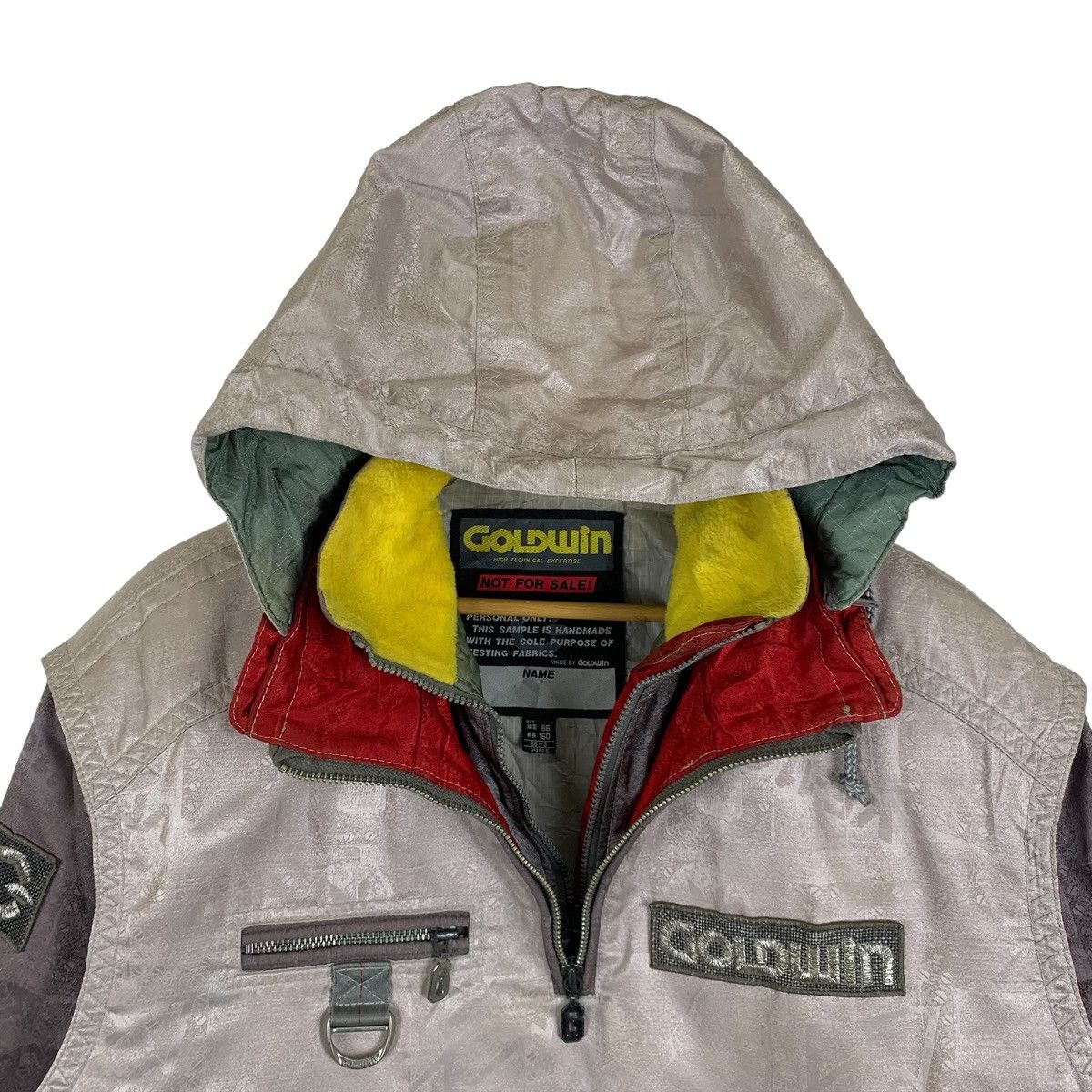 Goldwin × Vintage GOLDWIN Ski Outdoor Sportswear Half Zipper Hoodie Jacket Size US XL / EU 56 / 4 - 8 Thumbnail