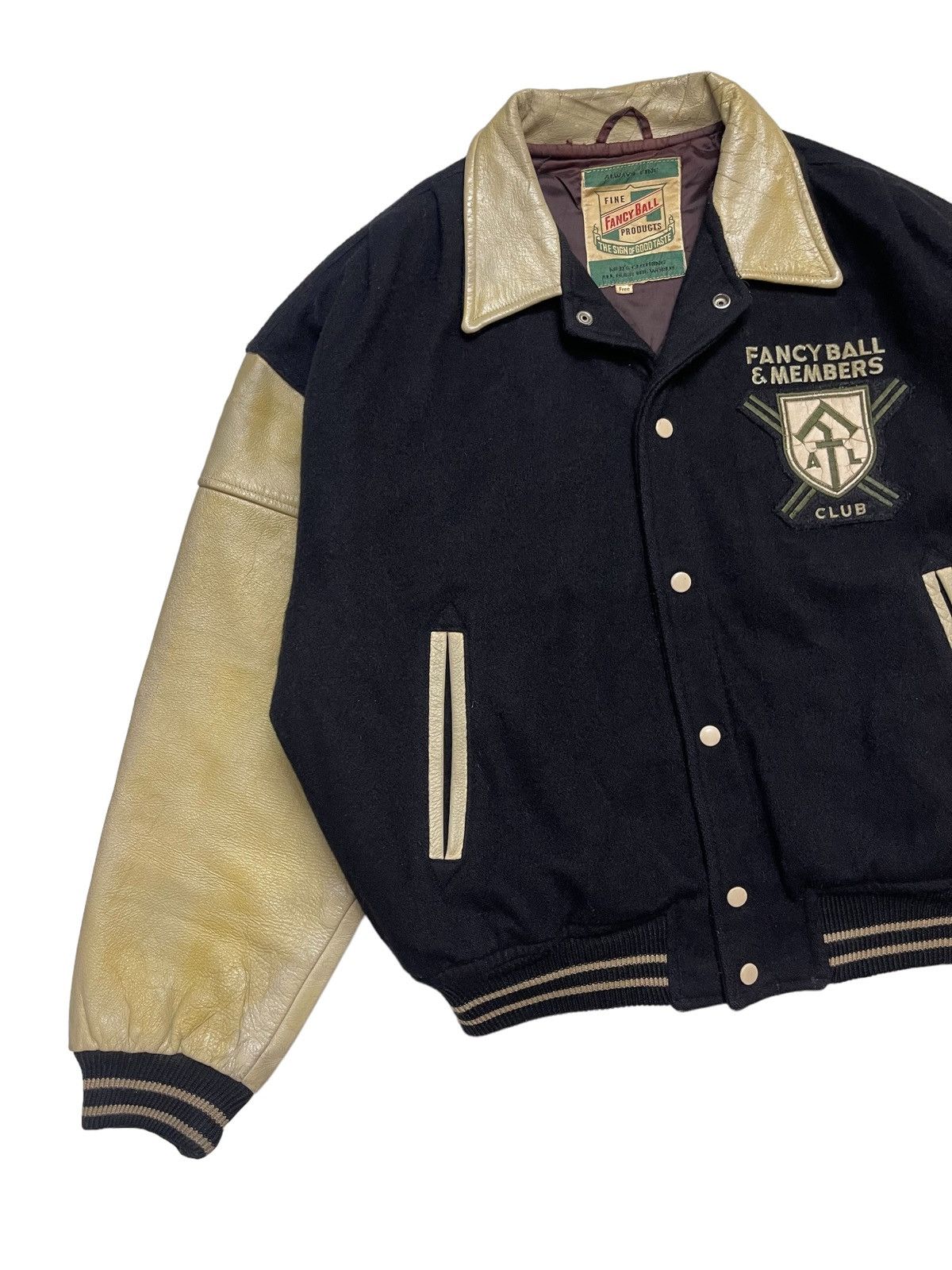 Vintage Vintage Varsity Jacket Size US L / EU 52-54 / 3 - 3 Thumbnail