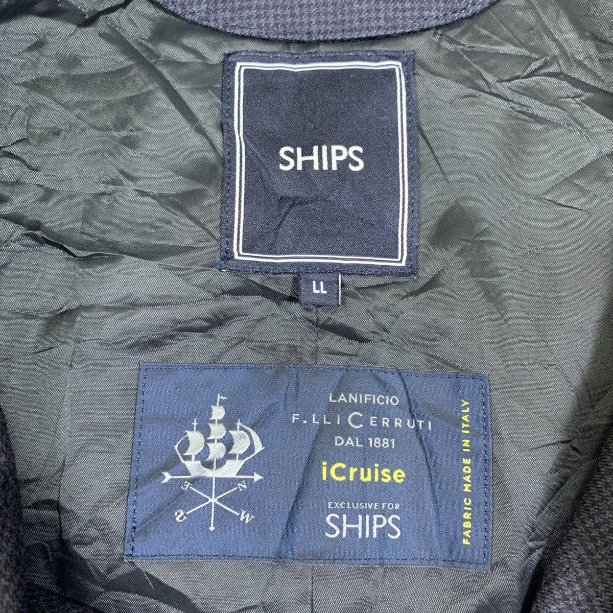 Japanese Brand × SHIPS × Vintage SHIPS Japanese Brand Designer Casualwear Trench Coats Jacket Size US L / EU 52-54 / 3 - 6 Thumbnail