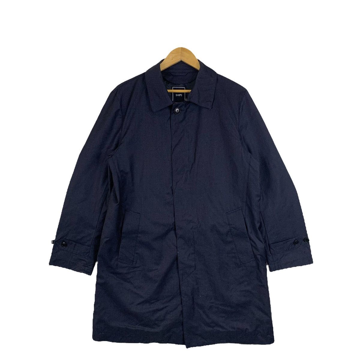 Japanese Brand × SHIPS × Vintage SHIPS Japanese Brand Designer Casualwear Trench Coats Jacket Size US L / EU 52-54 / 3 - 1 Thumbnail