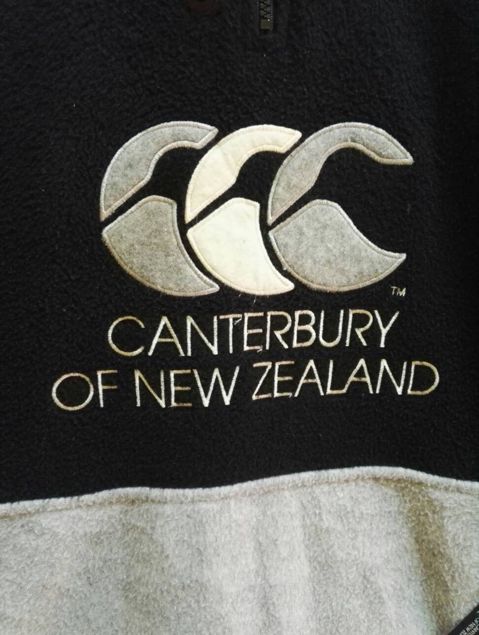 Canterbury of New Zealand Vintage🔥 Canterbury Of New Zealand Fleece Embroidered Logo Size US L / EU 52-54 / 3 - 3 Thumbnail