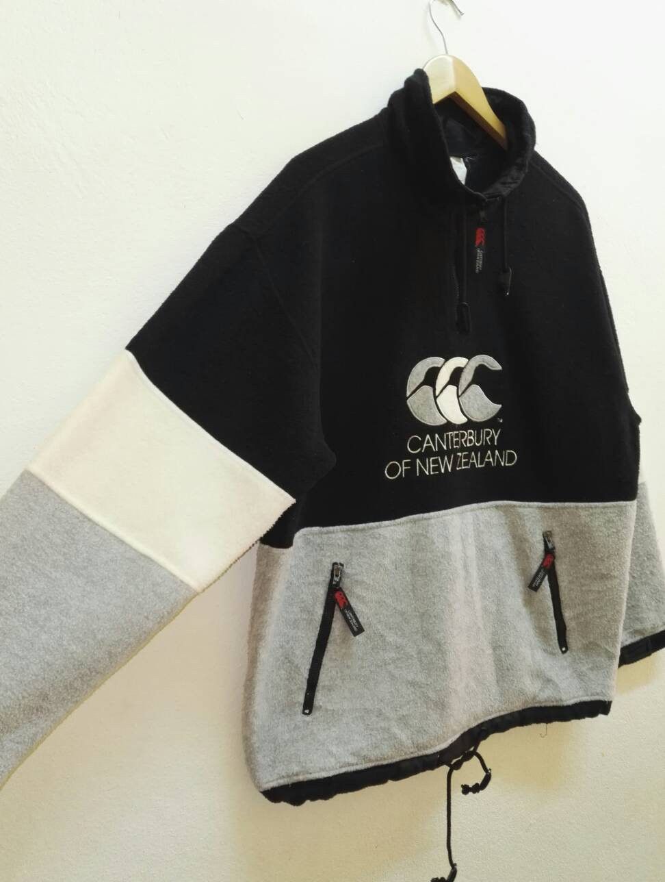 Canterbury of New Zealand Vintage🔥 Canterbury Of New Zealand Fleece Embroidered Logo Size US L / EU 52-54 / 3 - 2 Thumbnail