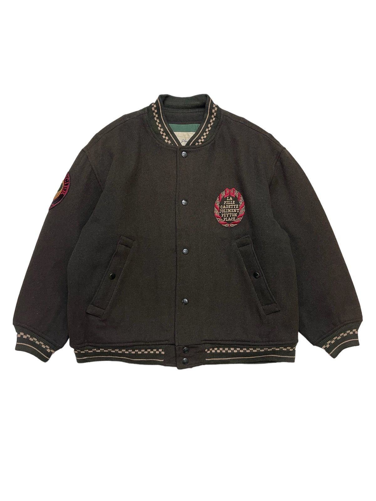 Japanese Brand Vintage Peyton Place Varsity Jacket Size US XL / EU 56 / 4 - 3 Thumbnail