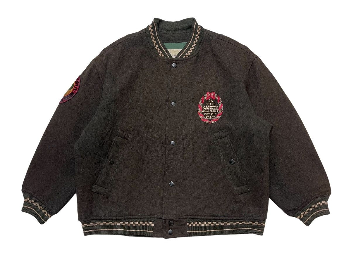 Japanese Brand Vintage Peyton Place Varsity Jacket Size US XL / EU 56 / 4 - 7 Thumbnail