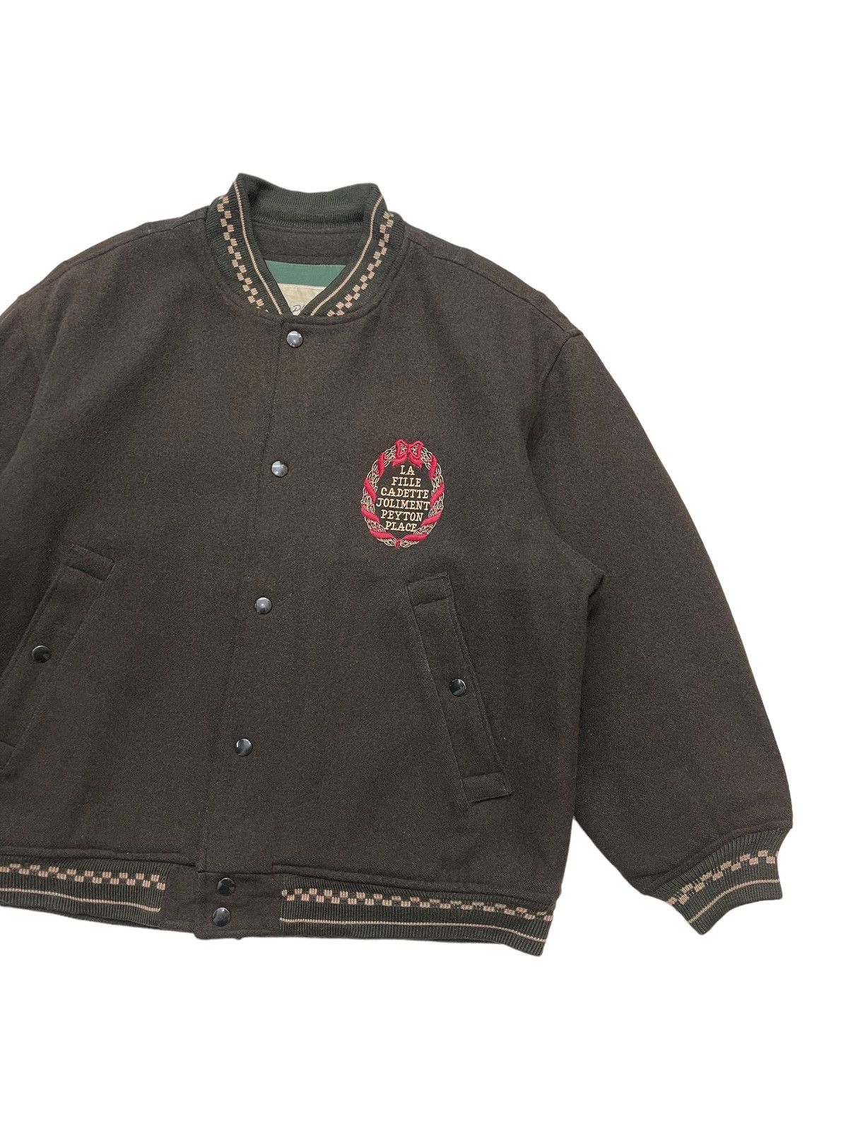 Japanese Brand Vintage Peyton Place Varsity Jacket Size US XL / EU 56 / 4 - 9 Thumbnail