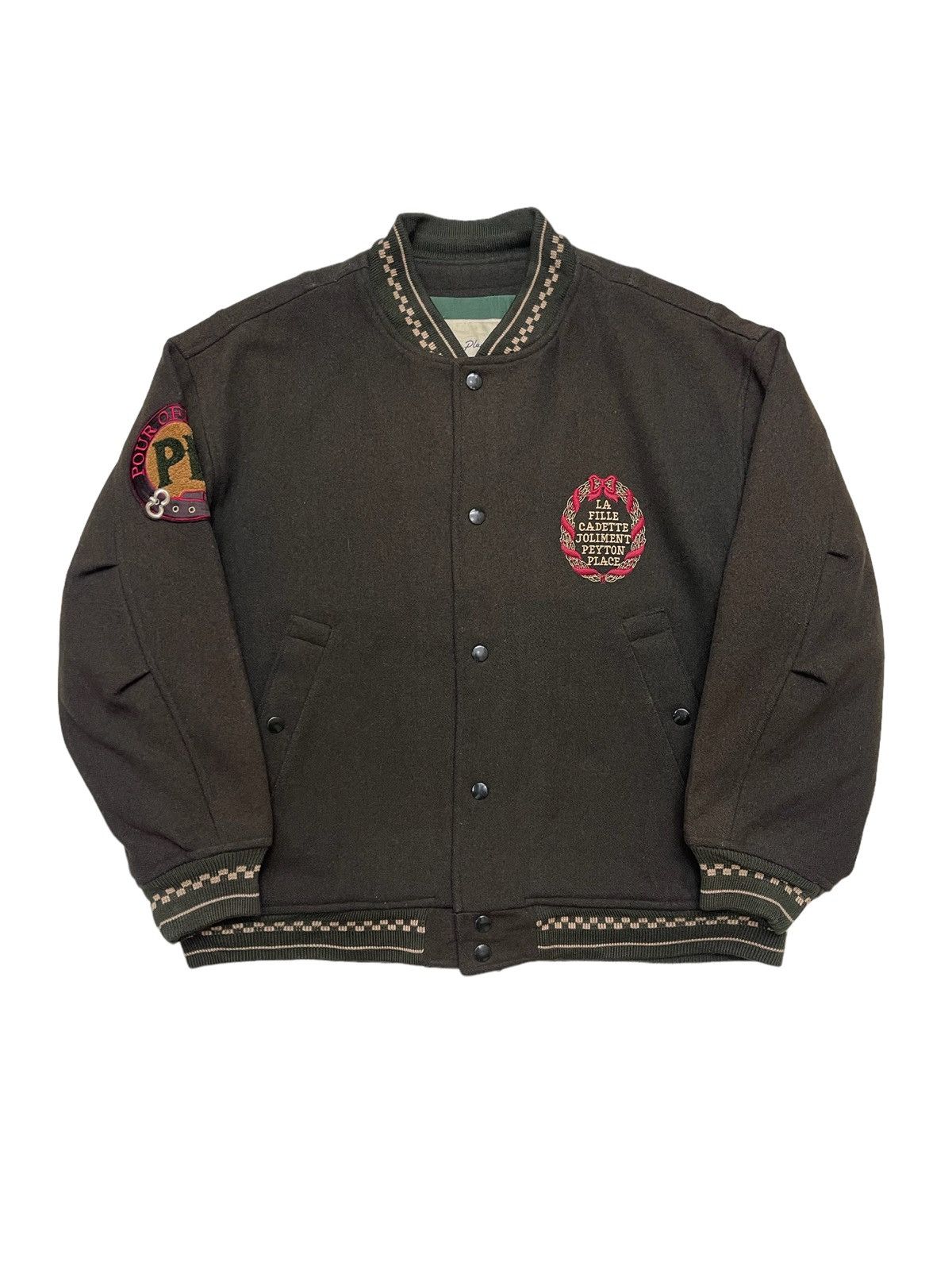 Vintage Peyton Place Varsity Jacket