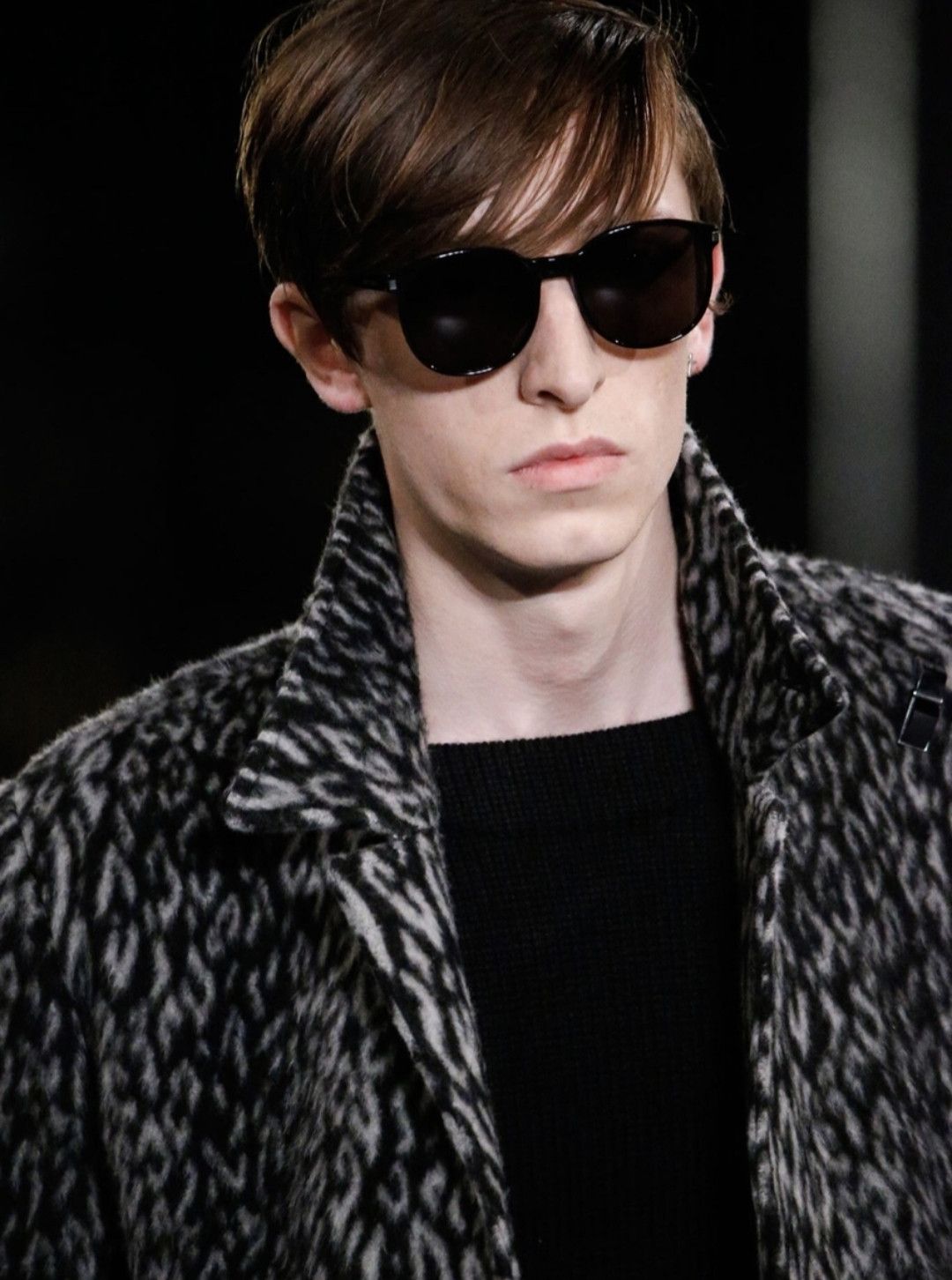 Saint Laurent Paris Saint Laurent Snow leopard print coat Size US M / EU 48-50 / 2 - 3 Thumbnail
