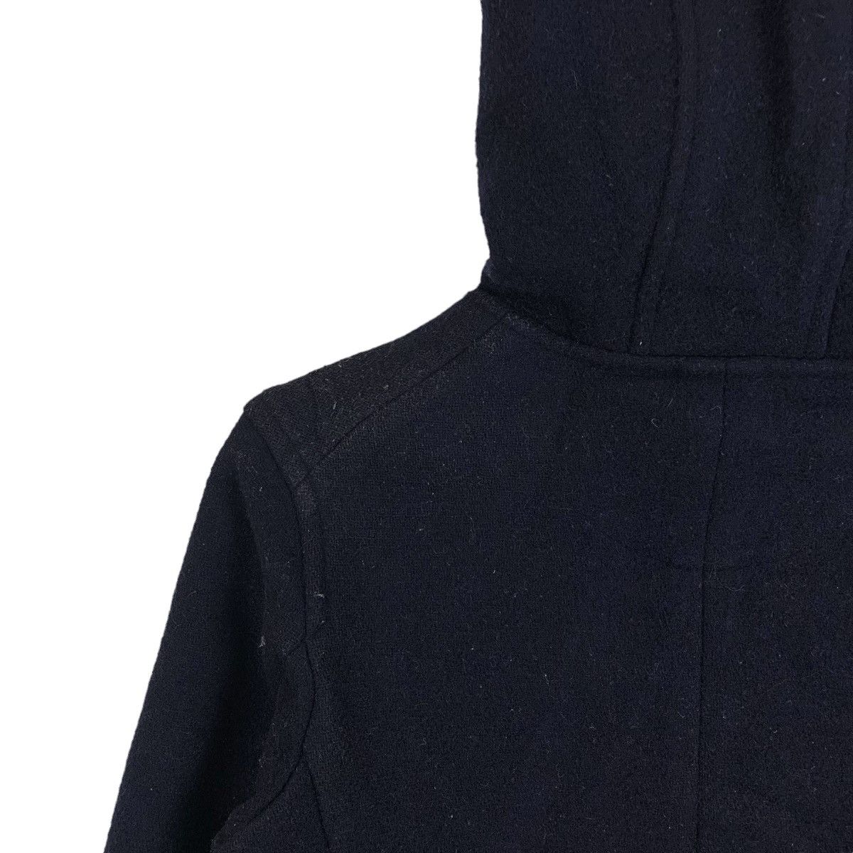 Danton × Vintage DANTON Vetements de Travail Wool Hoodie Peacoats Jacket Size US S / EU 44-46 / 1 - 10 Thumbnail