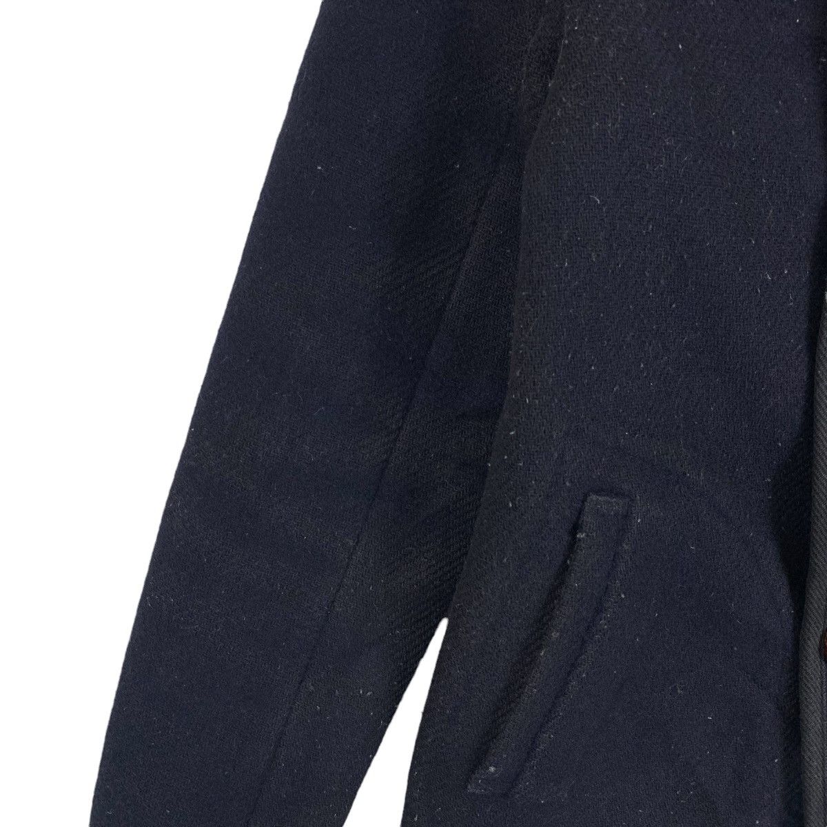 Danton × Vintage DANTON Vetements de Travail Wool Hoodie Peacoats Jacket Size US S / EU 44-46 / 1 - 8 Thumbnail