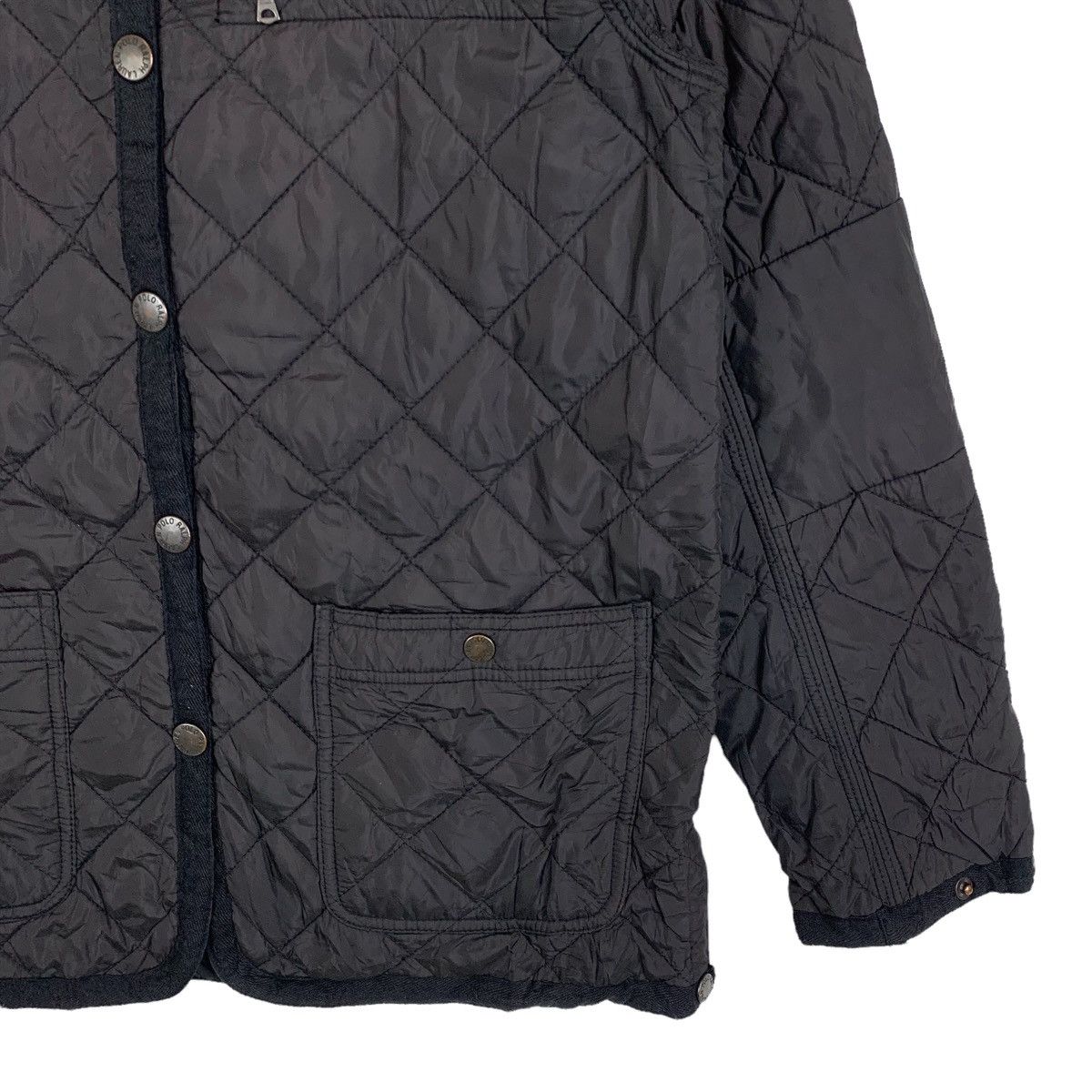 Ralph Lauren × Vintage RALPH LAUREN Casualwear Fashion Fully Button Quilted Jacket Size M / US 6-8 / IT 42-44 - 9 Thumbnail