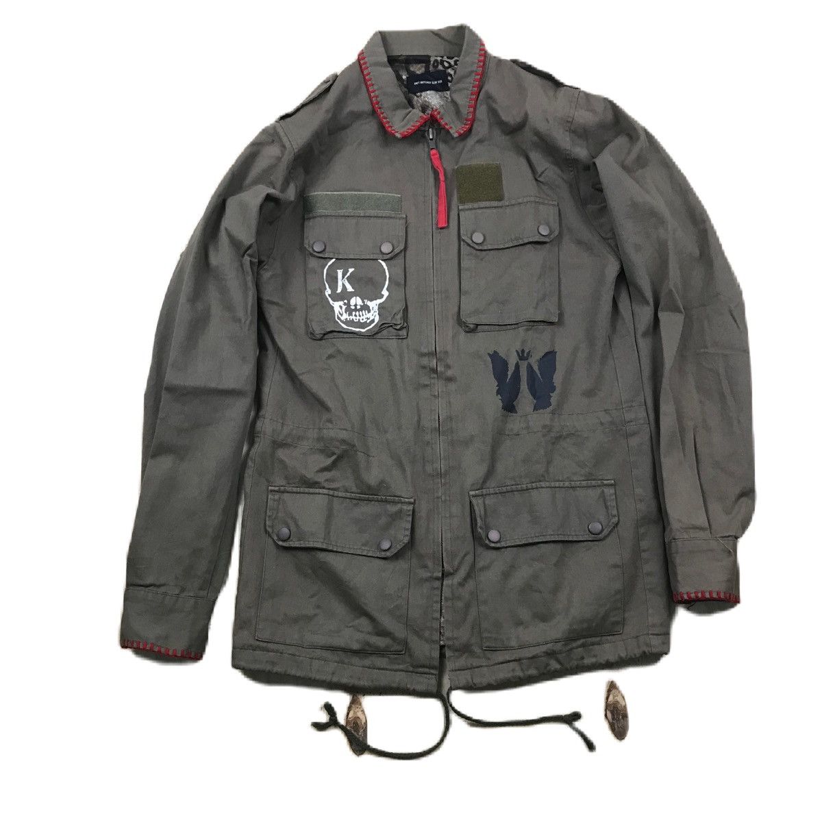 Diet Butcher Slim Skin × Japanese Brand Vintage Diet Butcher Slim Skin Military Jacket Size US M / EU 48-50 / 2 - 2 Thumbnail