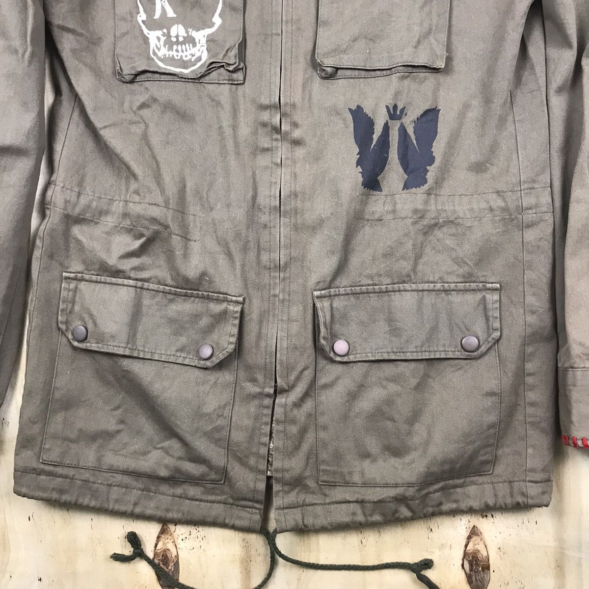 Diet Butcher Slim Skin × Japanese Brand Vintage Diet Butcher Slim Skin Military Jacket Size US M / EU 48-50 / 2 - 4 Thumbnail