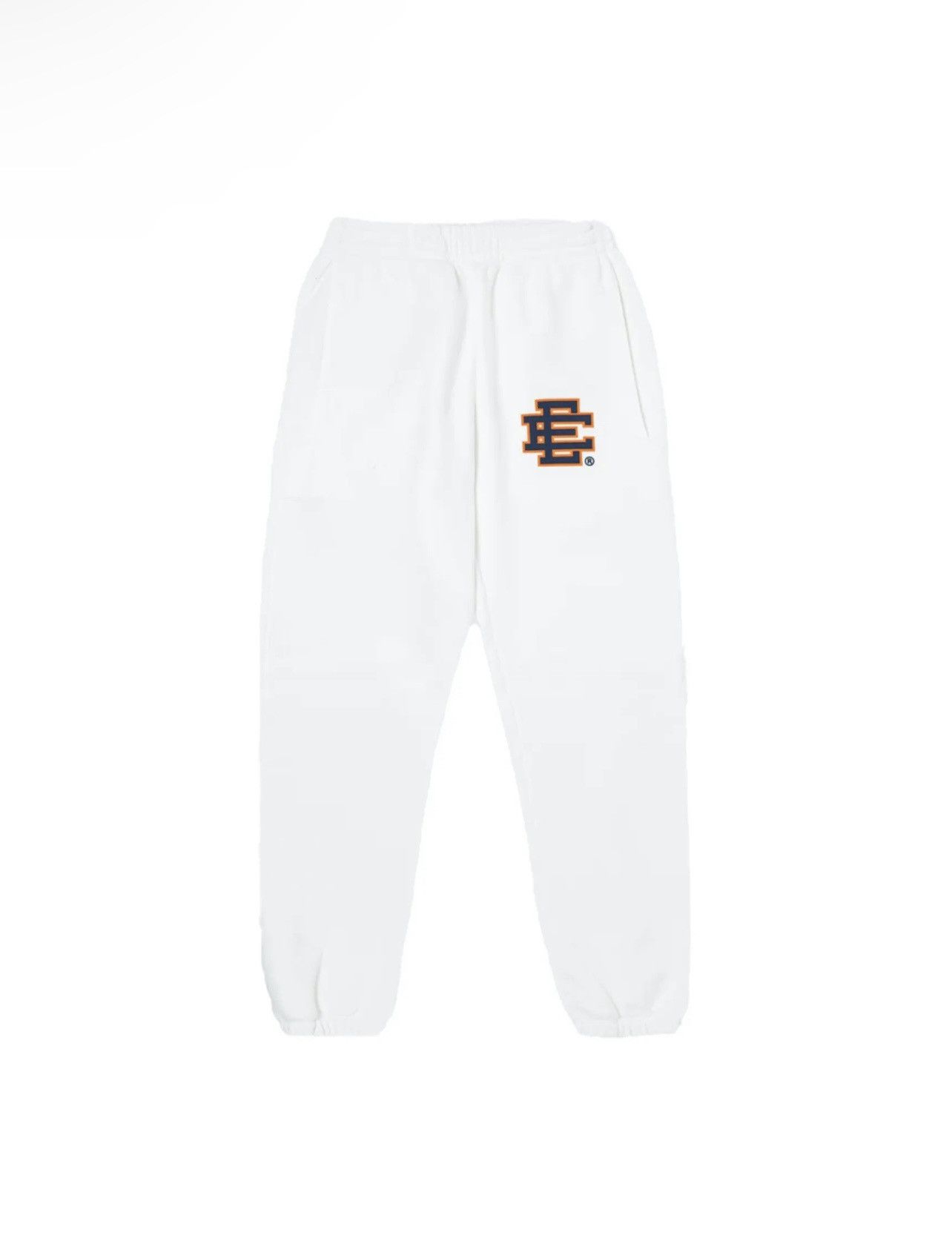 image of Eric Emanuel Ee Basic Sweat White/orange M, Men's (Size 32)