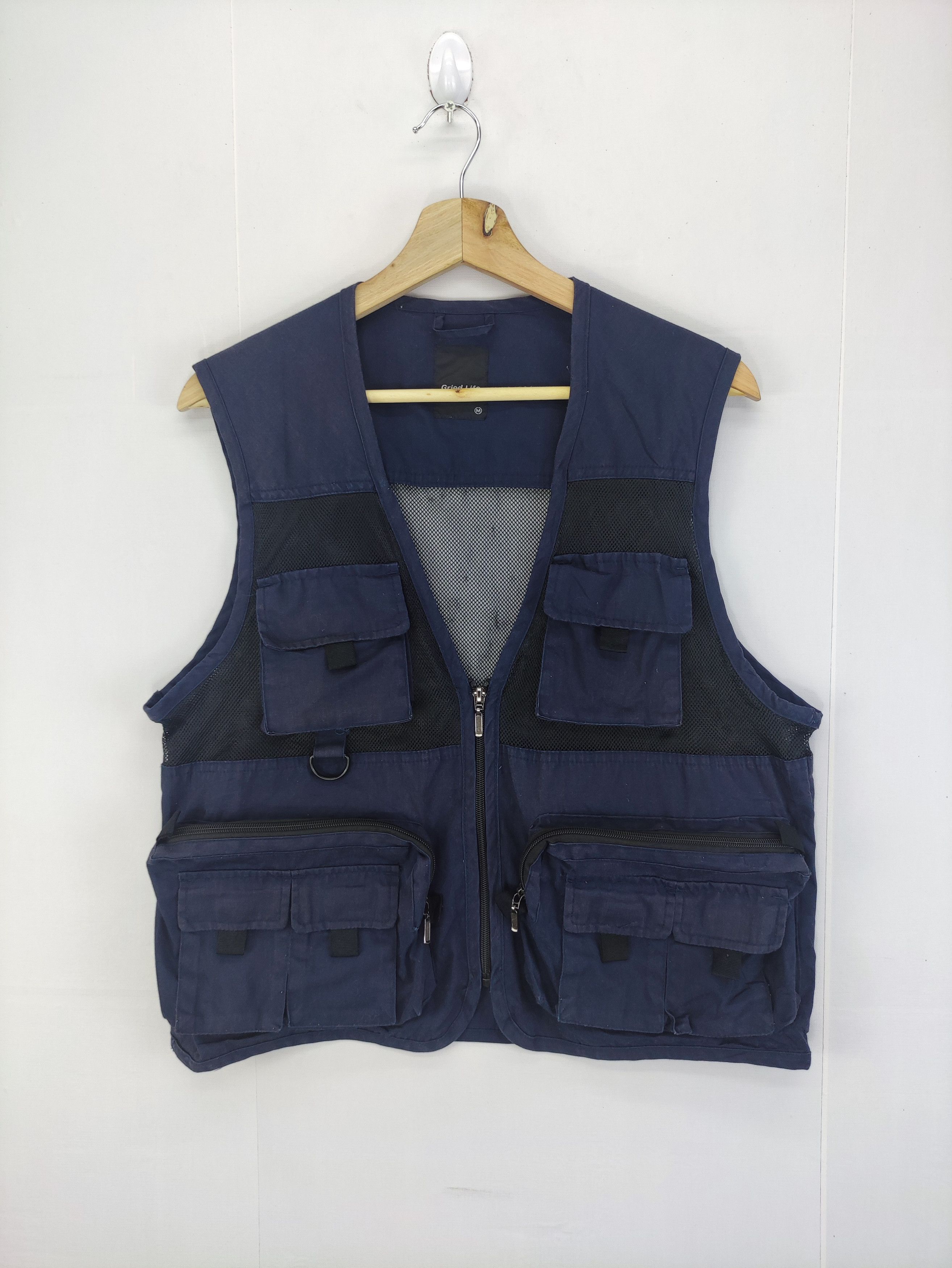 image of Vintage Fried Life Tactical Vest Multipoket, Men's (Size Medium)