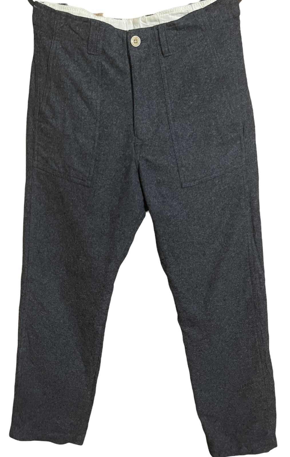 image of Abahouse Pants Wool Japan in Grey, Men's (Size 30)