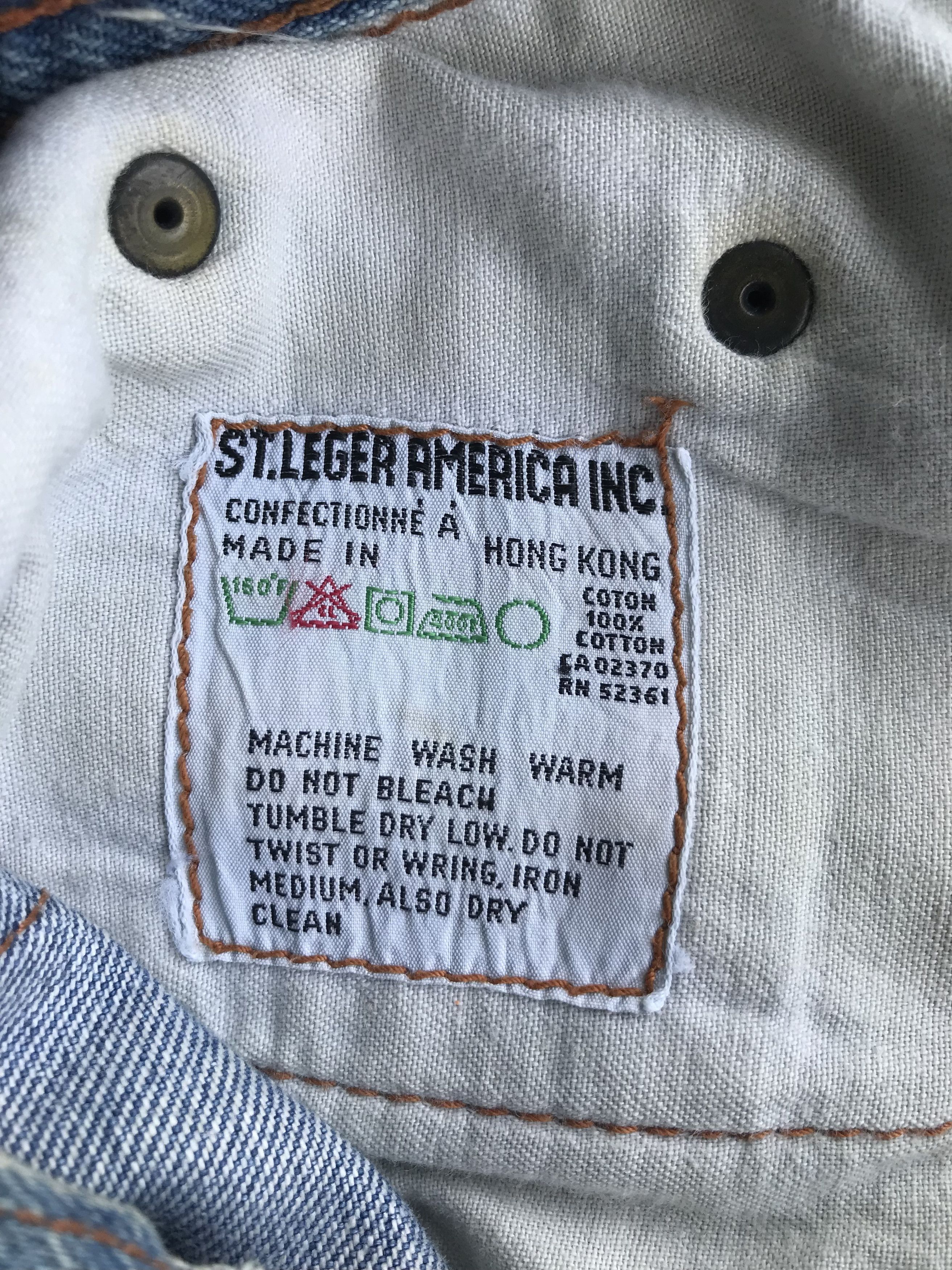 Japanese Brand St Leger America Flared Jeans Size US 31 - 10 Thumbnail