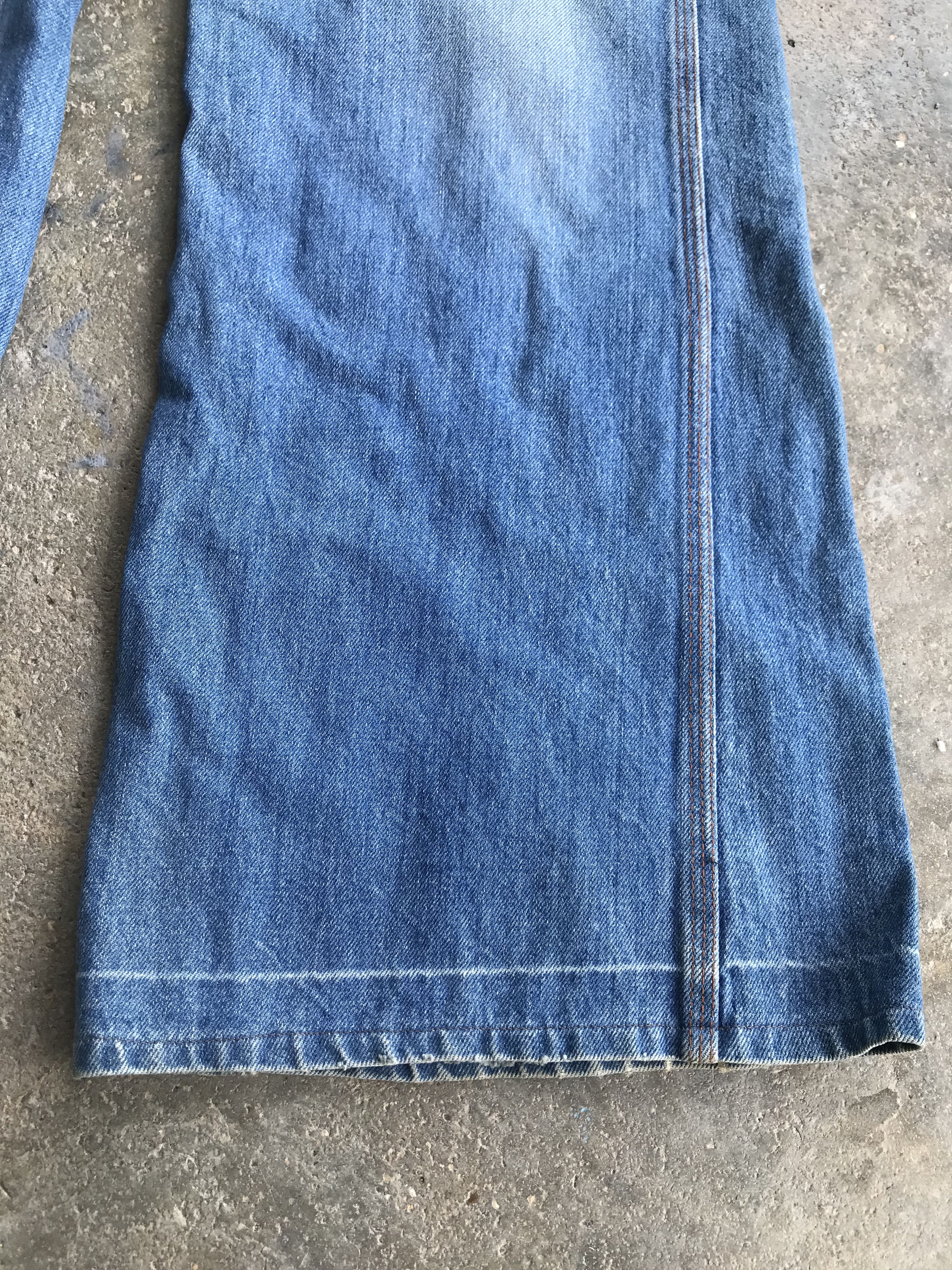 Japanese Brand St Leger America Flared Jeans Size US 31 - 4 Thumbnail