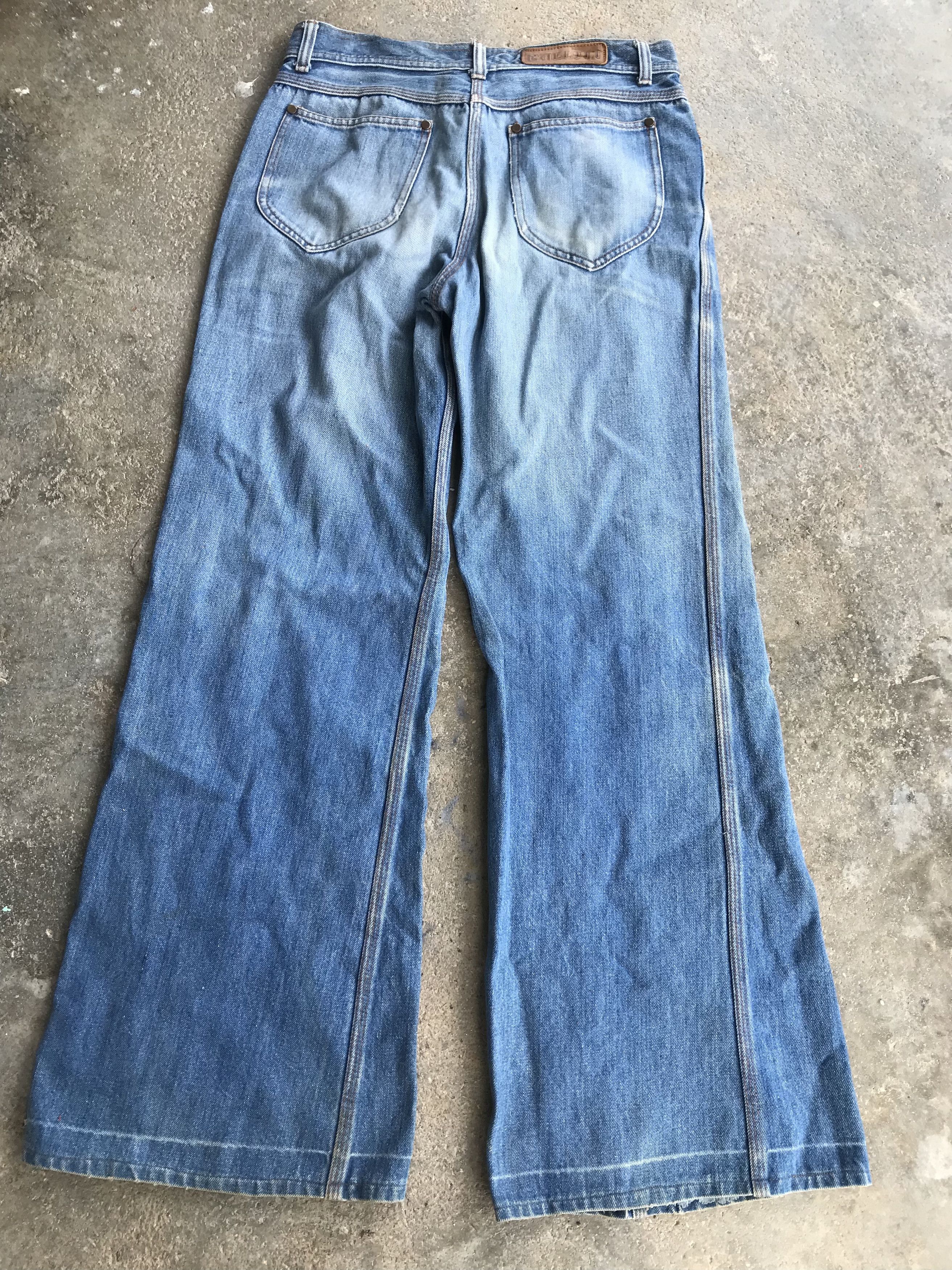 Japanese Brand St Leger America Flared Jeans Size US 31 - 2 Thumbnail