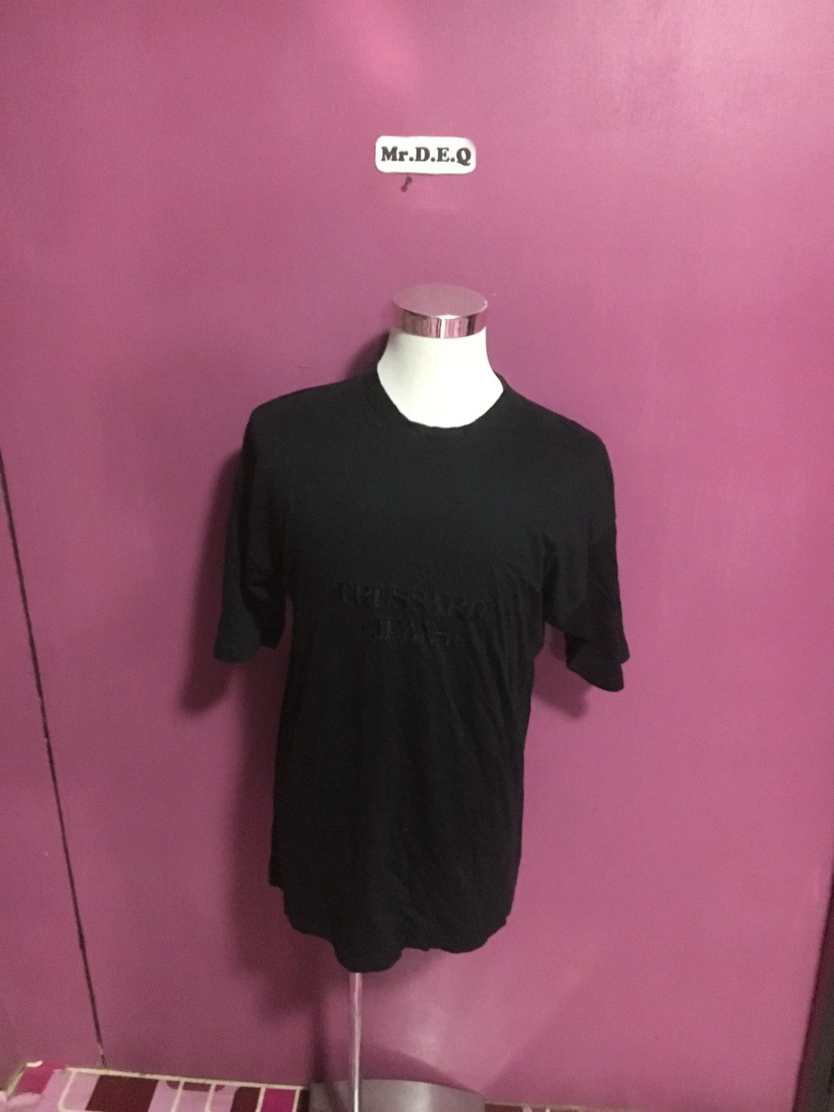Trussardi VINTAGE TRUSSADI BLACK SIZE L TEE SHIRT ITALY Size US L / EU 52-54 / 3 - 2 Thumbnail