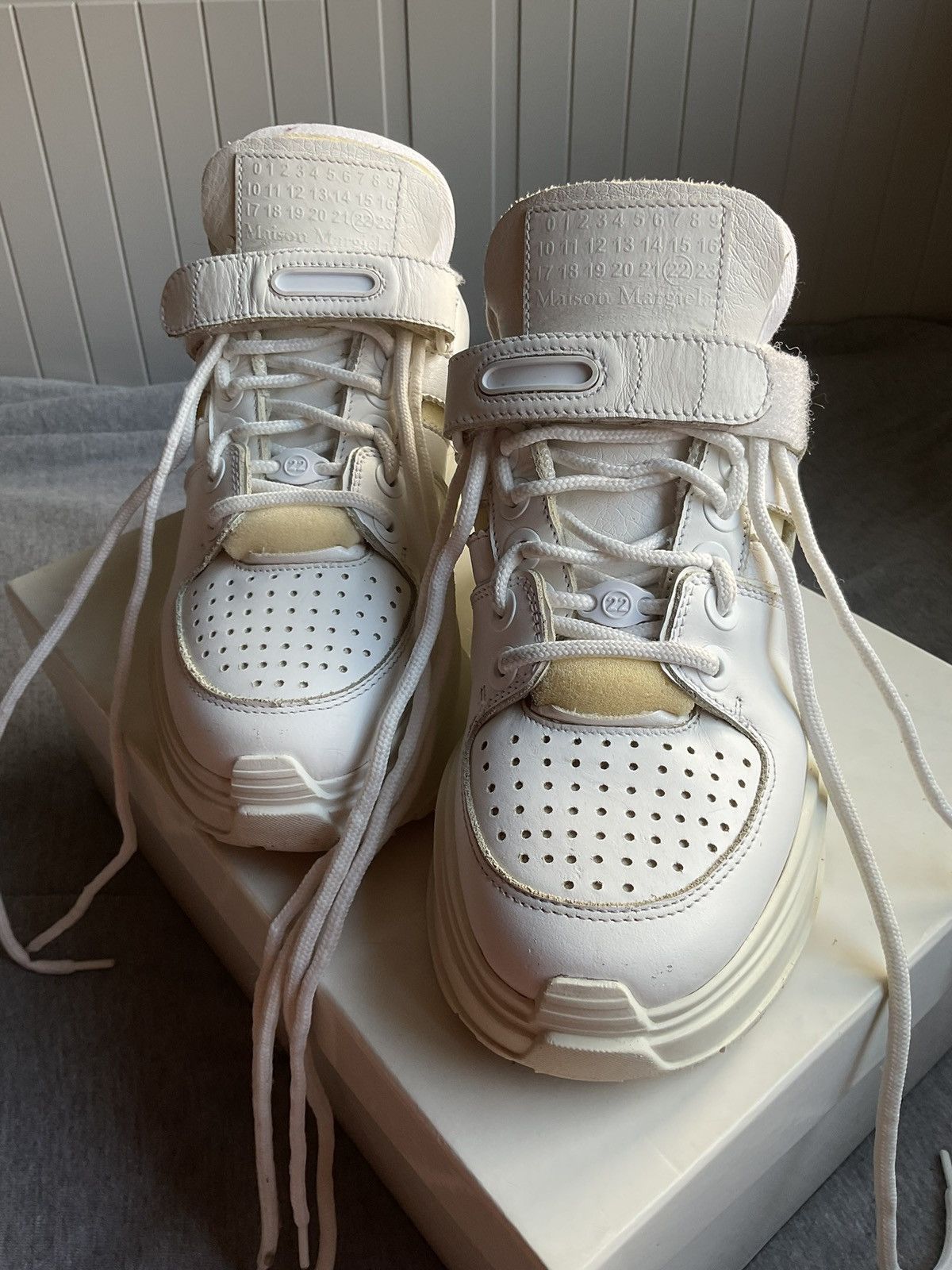 Maison Margiela maison margiela retro fit sneakers Size US 6 / IT 36 - 5 Thumbnail