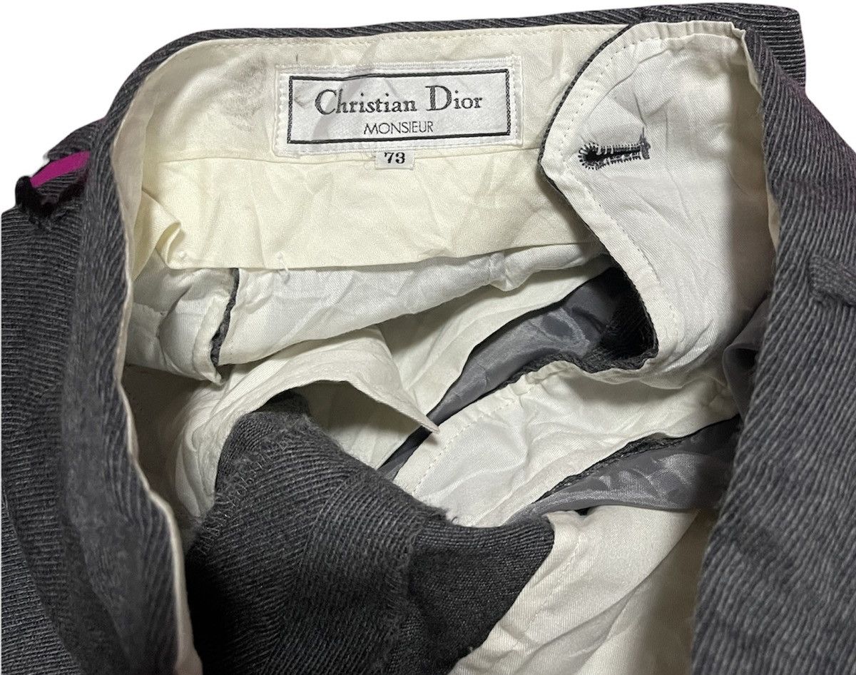 Christian Dior Monsieur CHRISTIAN DIOR PANTS WOOL Size US 26 / EU 42 - 3 Thumbnail