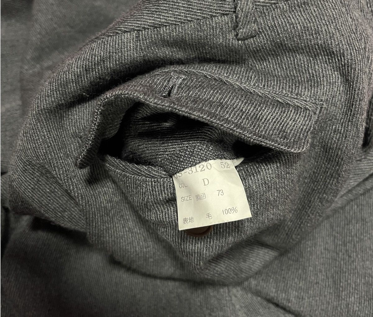 Christian Dior Monsieur CHRISTIAN DIOR PANTS WOOL Size US 26 / EU 42 - 4 Thumbnail
