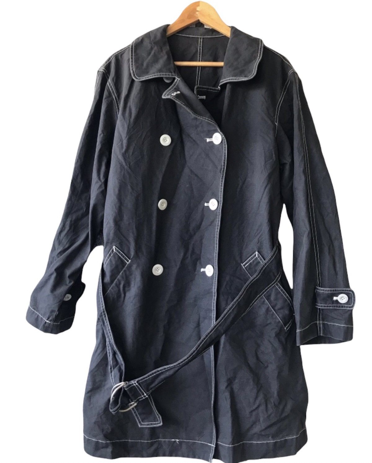 Issey Miyake Issey Miyake Double Breasted Long Jacket Size M / US 6-8 / IT 42-44 - 1 Thumbnail