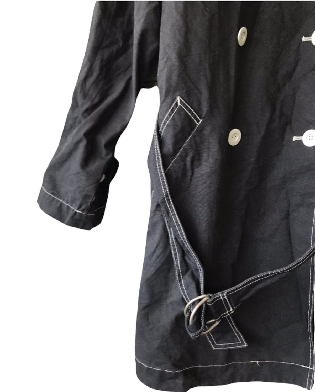 Issey Miyake Issey Miyake Double Breasted Long Jacket Size M / US 6-8 / IT 42-44 - 5 Thumbnail