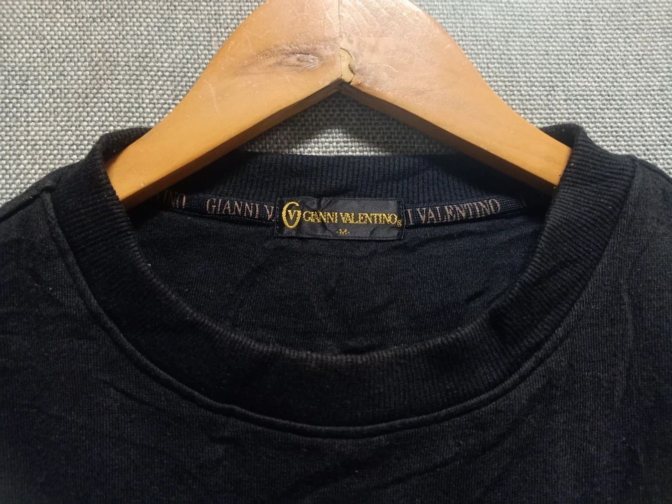 Gianni Valentino × Valentino × Vintage vintage sweatshirt Gianni Valentino logo embroidery Size US M / EU 48-50 / 2 - 3 Thumbnail